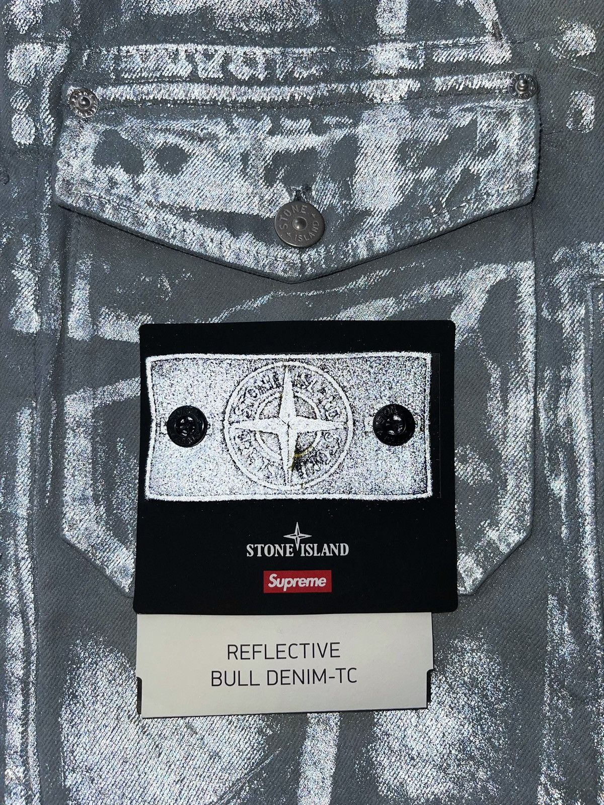 Stone Island X Supreme Reflective Jacket