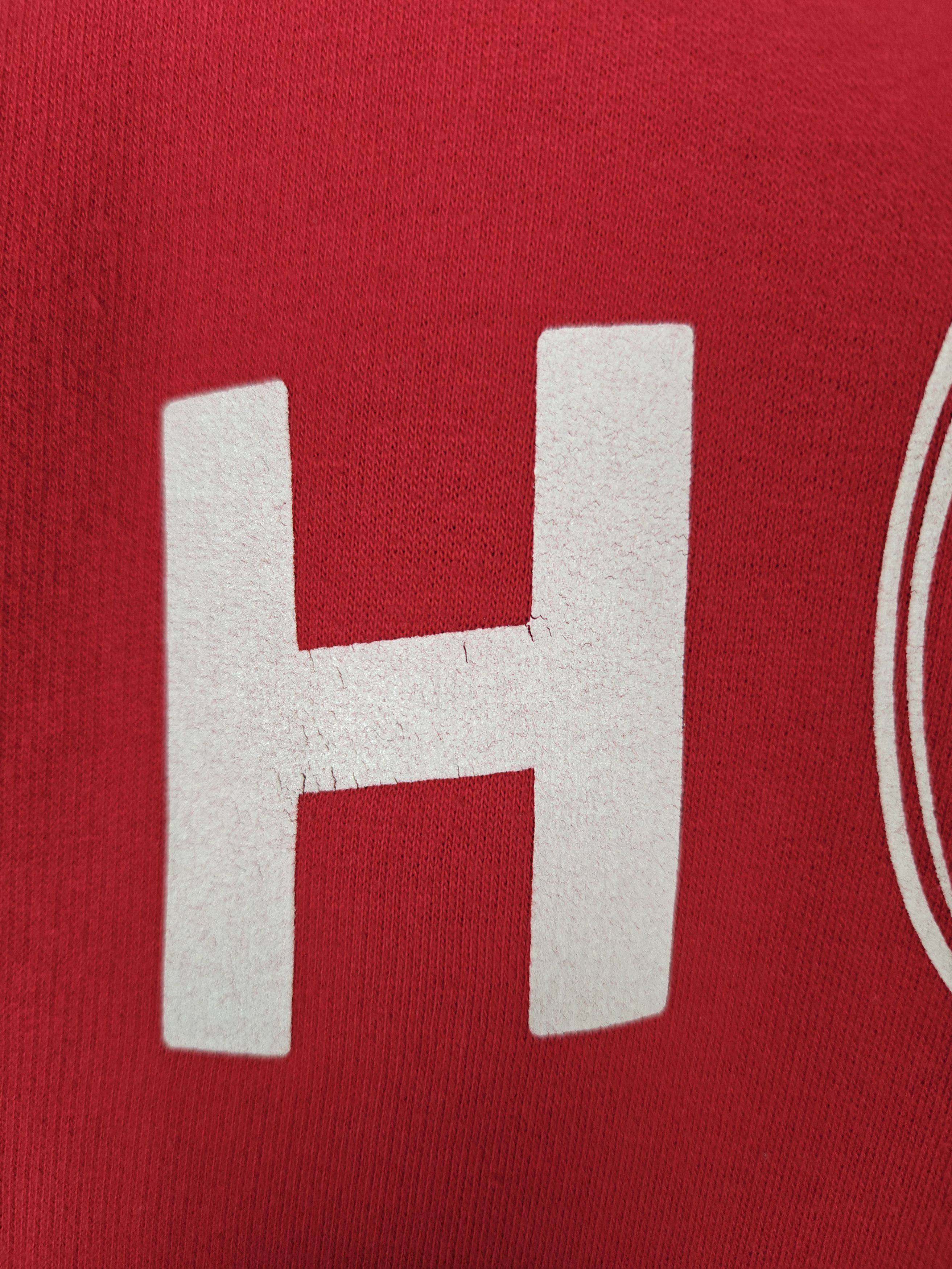 Huf HUF Sweatshirt Crewneck Center Logo Red Skate size L Size US L / EU 52-54 / 3 - 10 Thumbnail