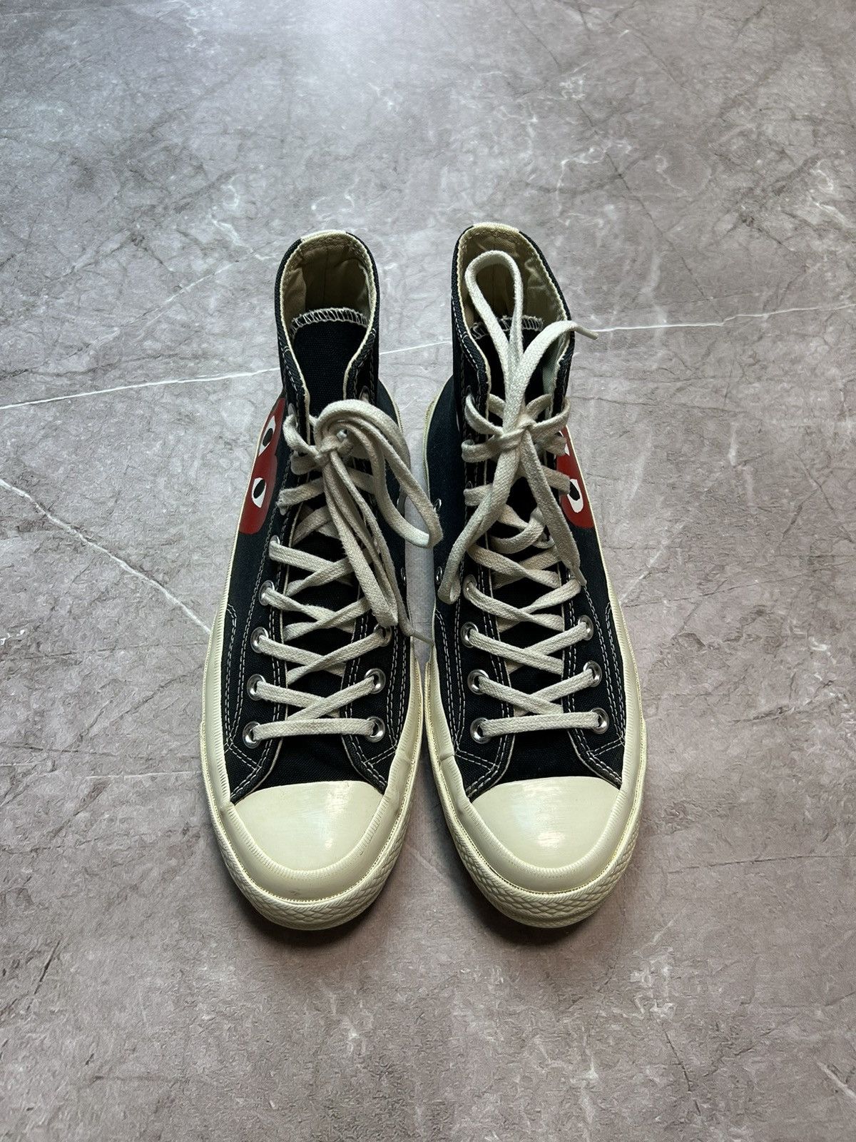 Other Comme des Garcons x Chuck Taylor All Star High Play 2015 Size US 8 / EU 41 - 6 Thumbnail