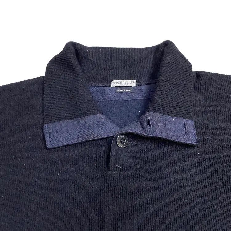 Stone Island STONE ISLAND HALF BUTTON SWEATER Size US XL / EU 56 / 4 - 3 Thumbnail