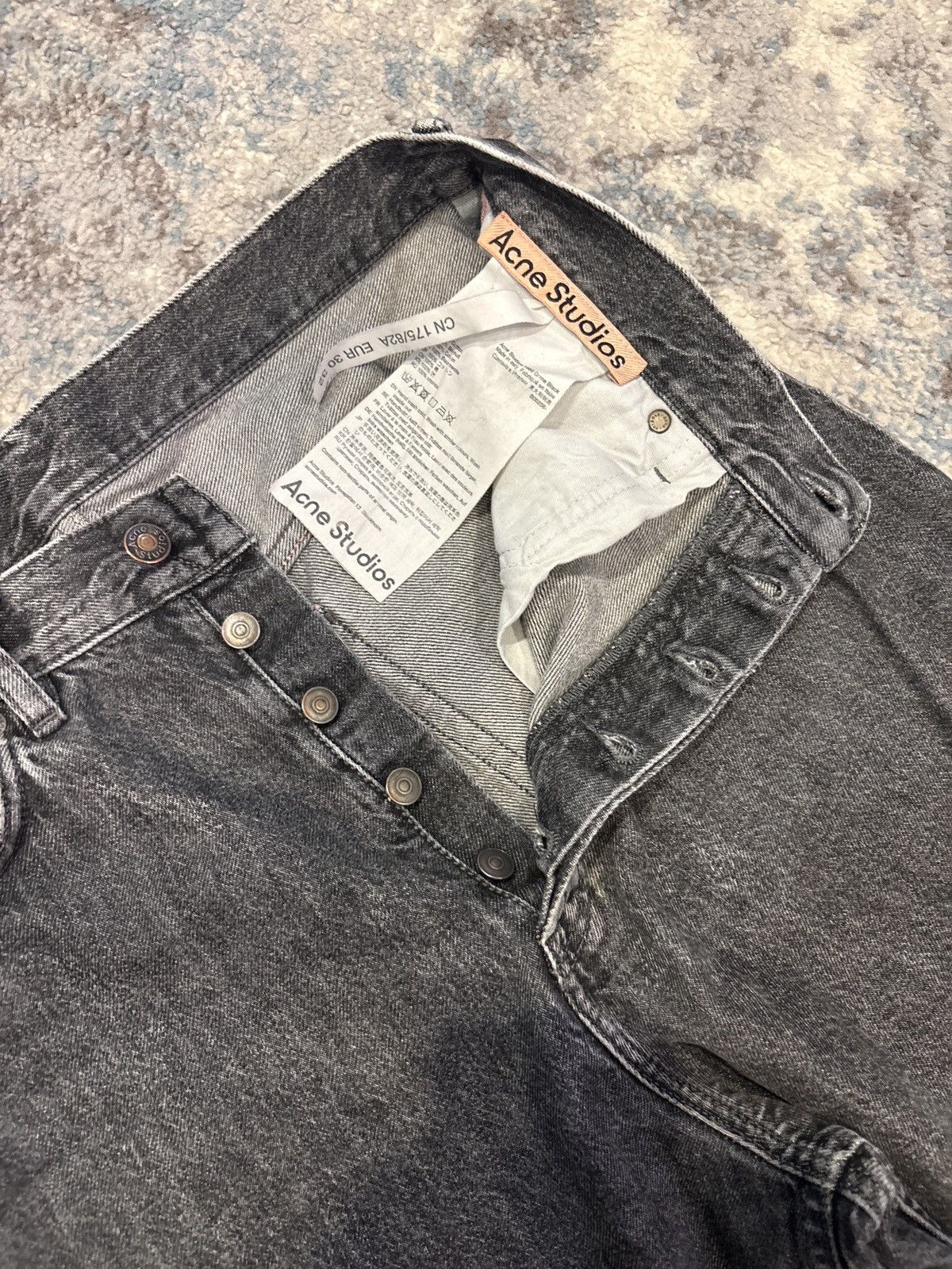 Acne Studios Acne Studios Game Black Size US 32 / EU 48 - 7 Thumbnail