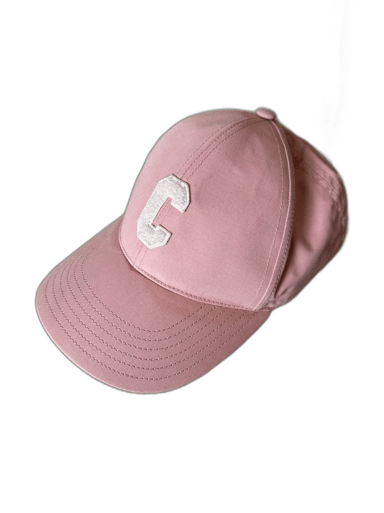Celine Pink Embroidered Baseball Cap Size ONE SIZE - 1 Thumbnail