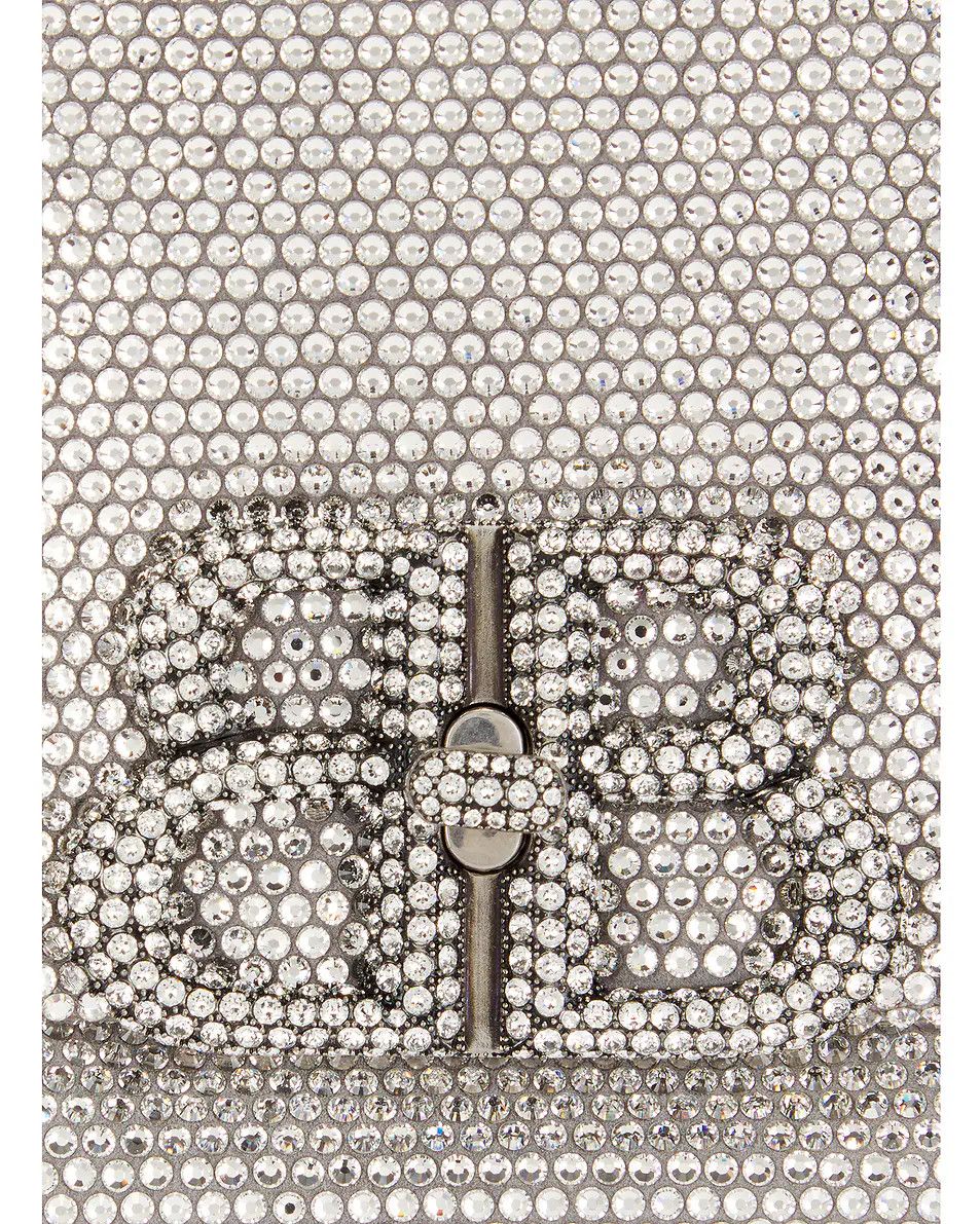 Balenciaga o1bcso1str0625 Size: OS / Monaco Sling Bag Grey Strass Size ONE SIZE - 7 Thumbnail