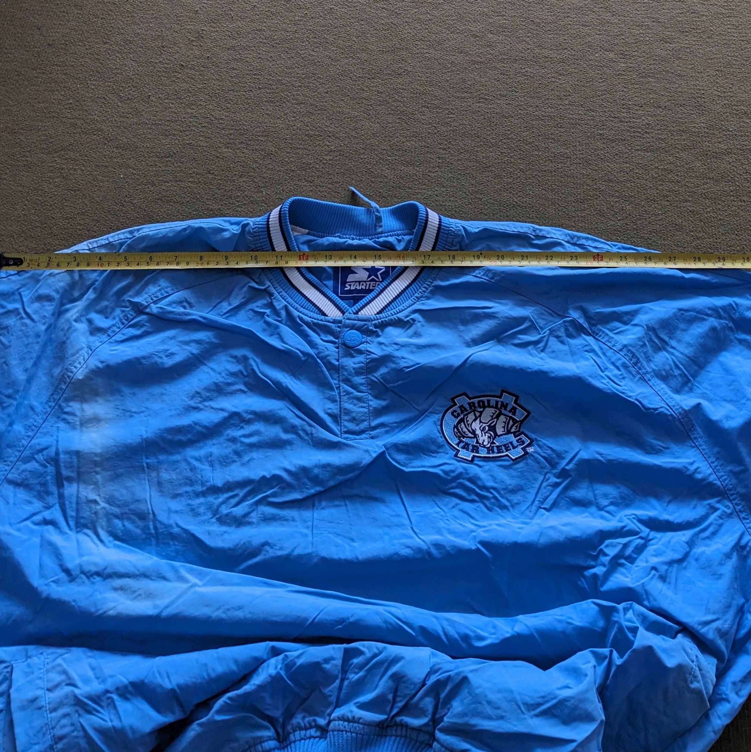 Starter Vintage CAROLINA Tar Heels Starter Windbreaker Jacket Size US XXL / EU 58 / 5 - 7 Thumbnail