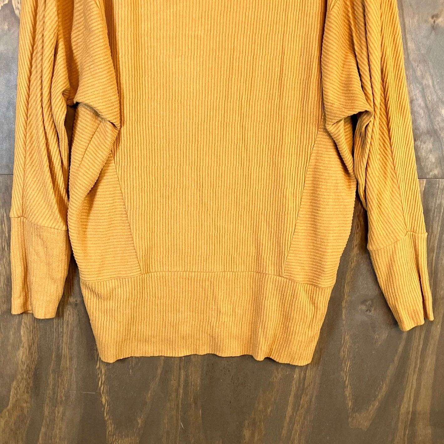 Express Express Sweater Yellow Dolman Long Sleeve Tunic Medium Womens Size M / US 6-8 / IT 42-44 - 3 Thumbnail