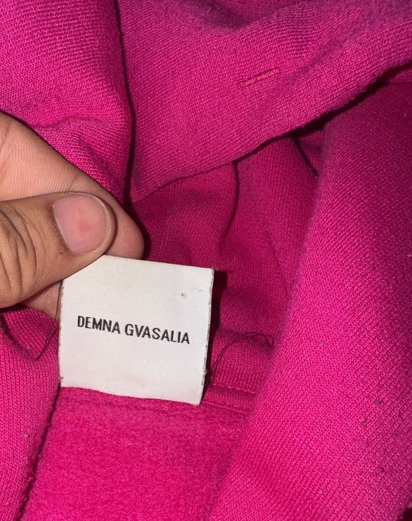 Vetements AW2018 Vetements "Yourname" Slogan hoodie Size US S / EU 44-46 / 1 - 4 Thumbnail