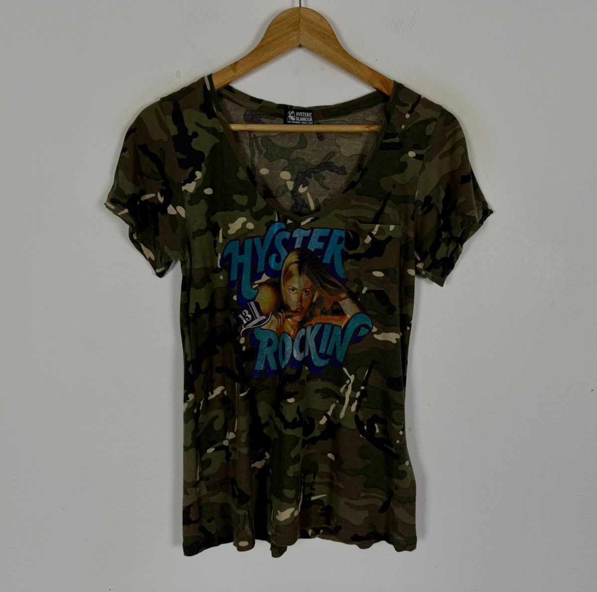 Hysteric Glamour Hysteric Glamour Rockin pocket women camouflage shirt Size S / US 4 / IT 40 - 2 Thumbnail