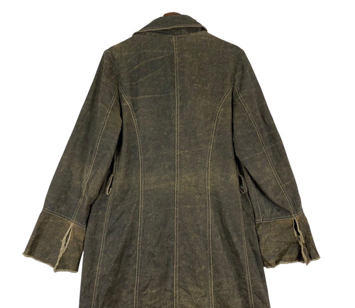 Designer × Vintage VINTAGE DISTRESSED OVERCOAT Size US XS / EU 42 / 0 - 8 Thumbnail
