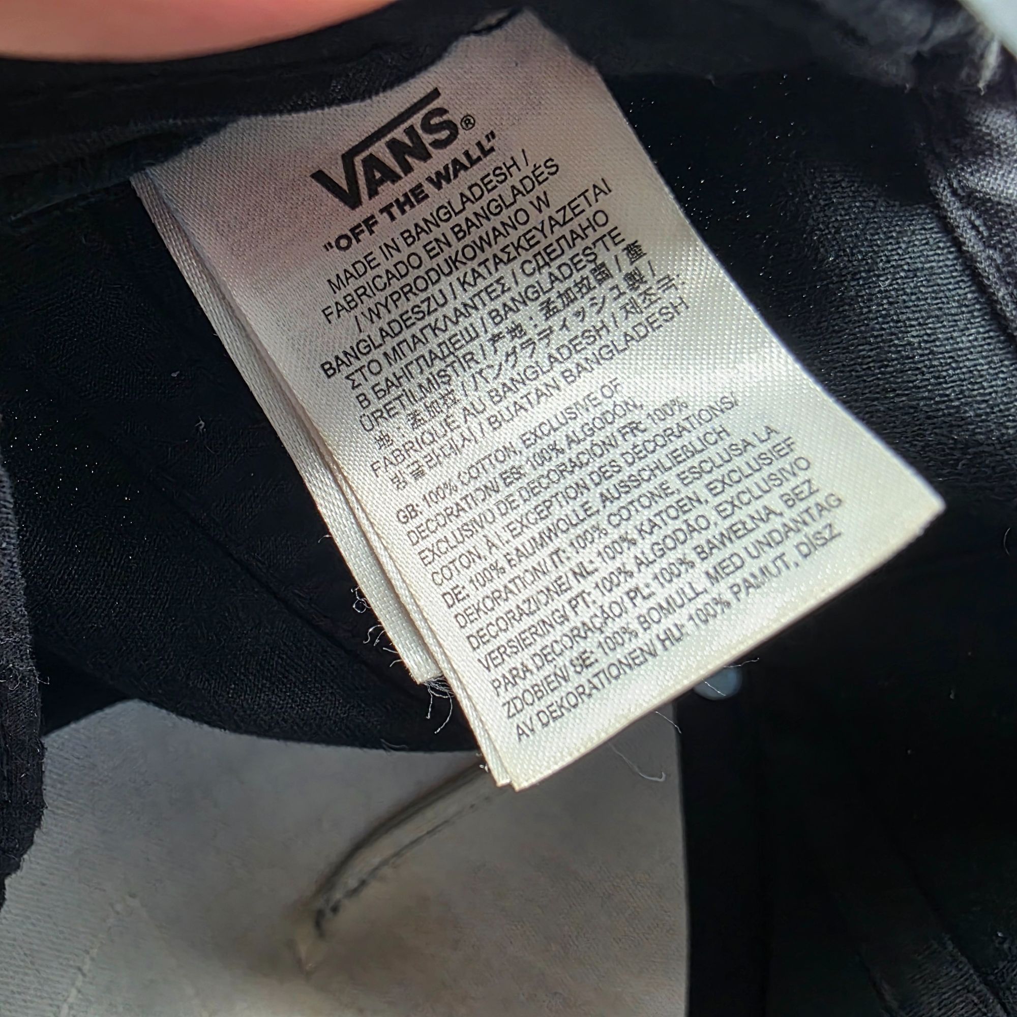 Vans Vans Full Patch Snapback Black Hat Skateboarding Casual Walk Size ONE SIZE - 8 Thumbnail
