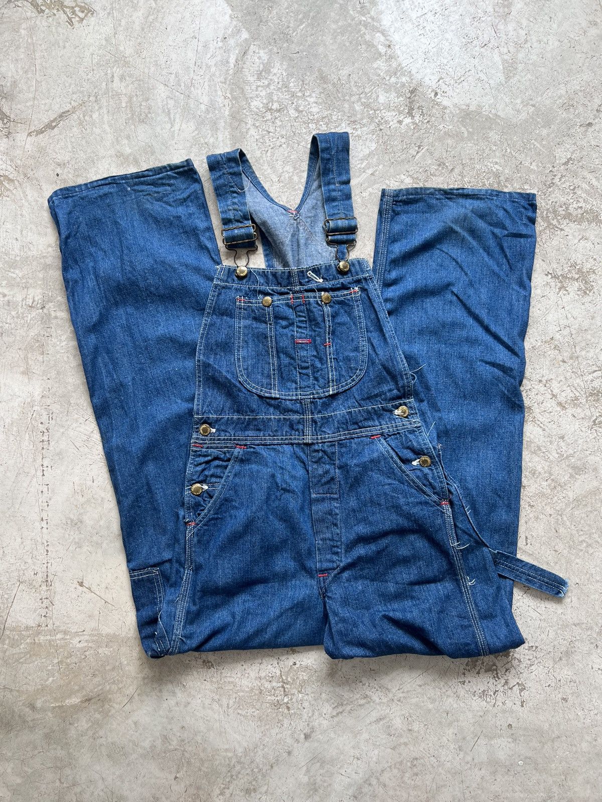 Distressed Vintage 50's UNION MADE Overalls