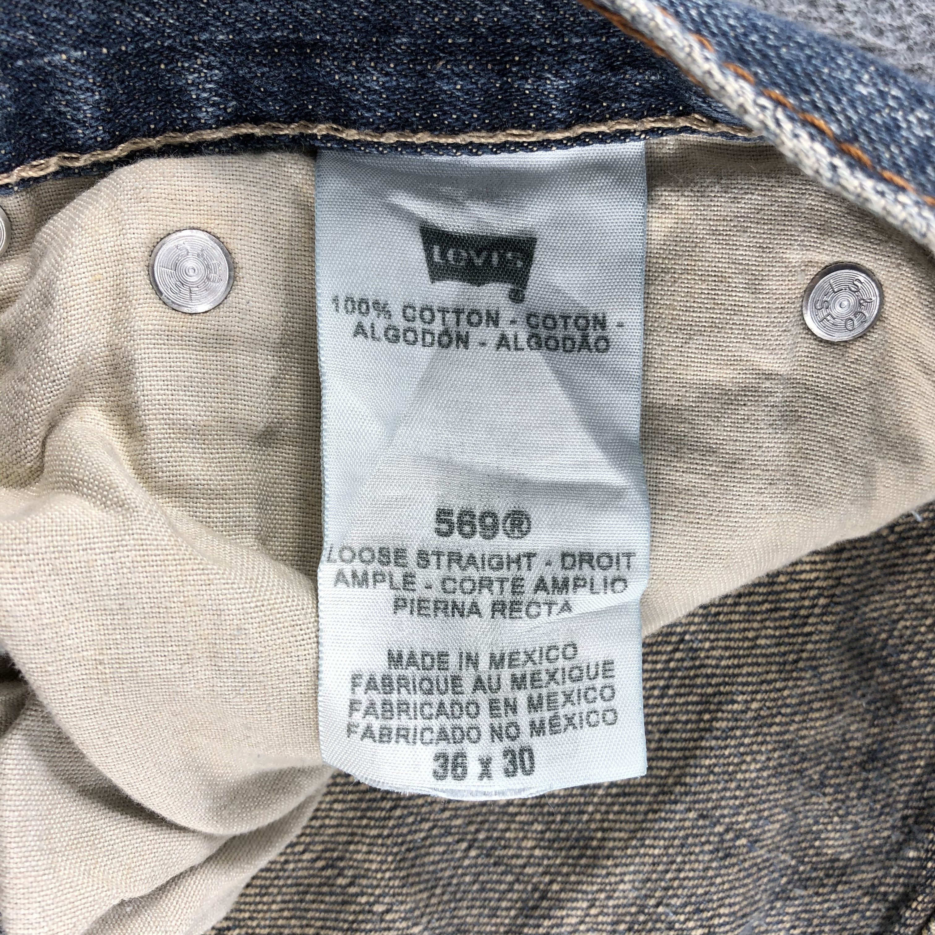 Levi's Vintage Levis 569 Jeans-J968 Size US 39 - 10 Thumbnail