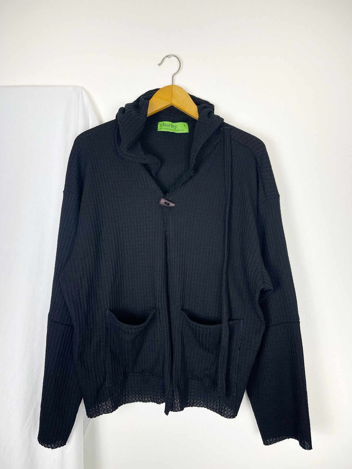 Chorley Mombassa strap horn toggle hooded knit cardigan Size US L / EU 52-54 / 3 - 1 Thumbnail