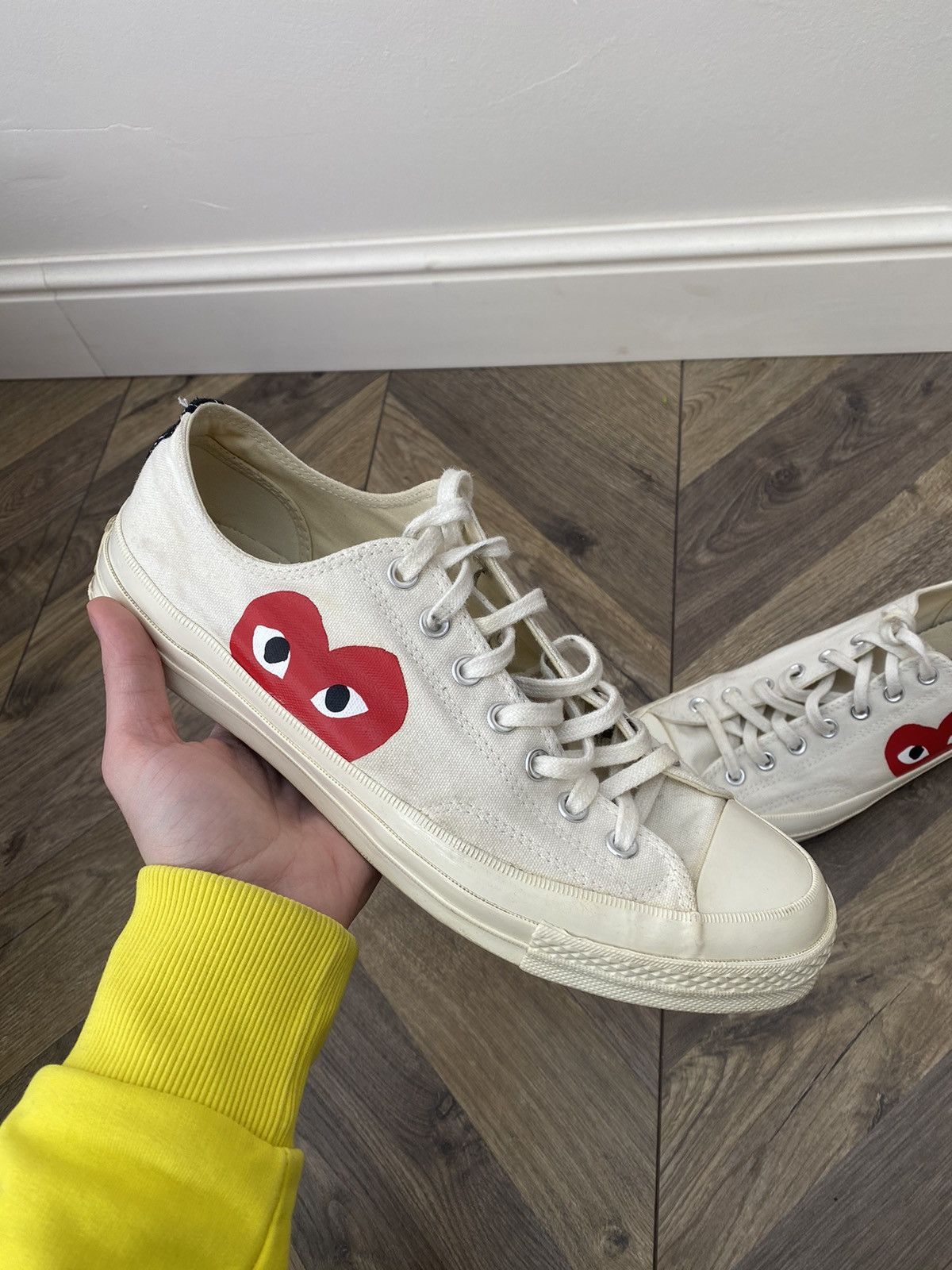 Comme des Garcons × Converse Comme des Garçons PLAY x Converse All Star Sneakers Size US 10 / EU 43 - 5 Thumbnail