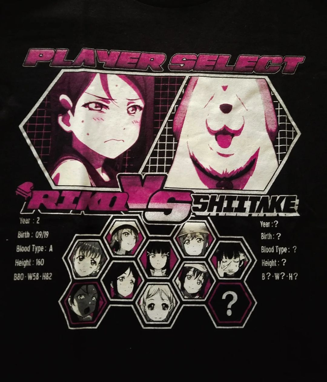 Anime × Japanese Brand Love Live Sunshine! Riko Sakurachi Anime Idol Tee Cospa Size US L / EU 52-54 / 3 - 2 Thumbnail