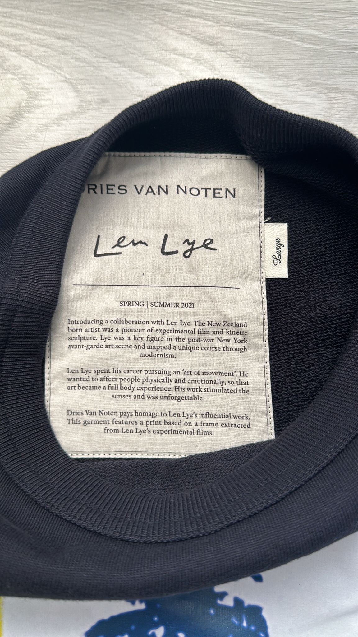 Dries Van Noten Dries Van Noten x Len Lye Haxti Sweatshirt Large Size US L / EU 52-54 / 3 - 6 Thumbnail