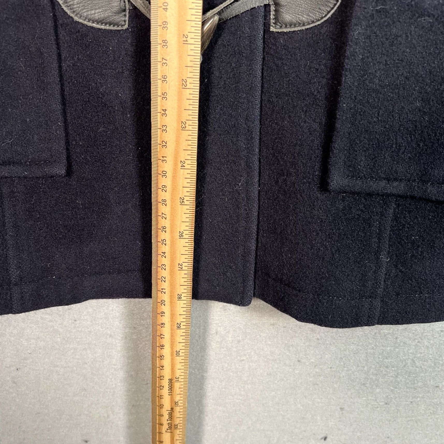 Opening Ceremony VINTAGE Opening Ceremony Coat Wool Hooded Toggle Blue Women Adult S Small Overcoat Size S / US 4 / IT 40 - 3 Thumbnail