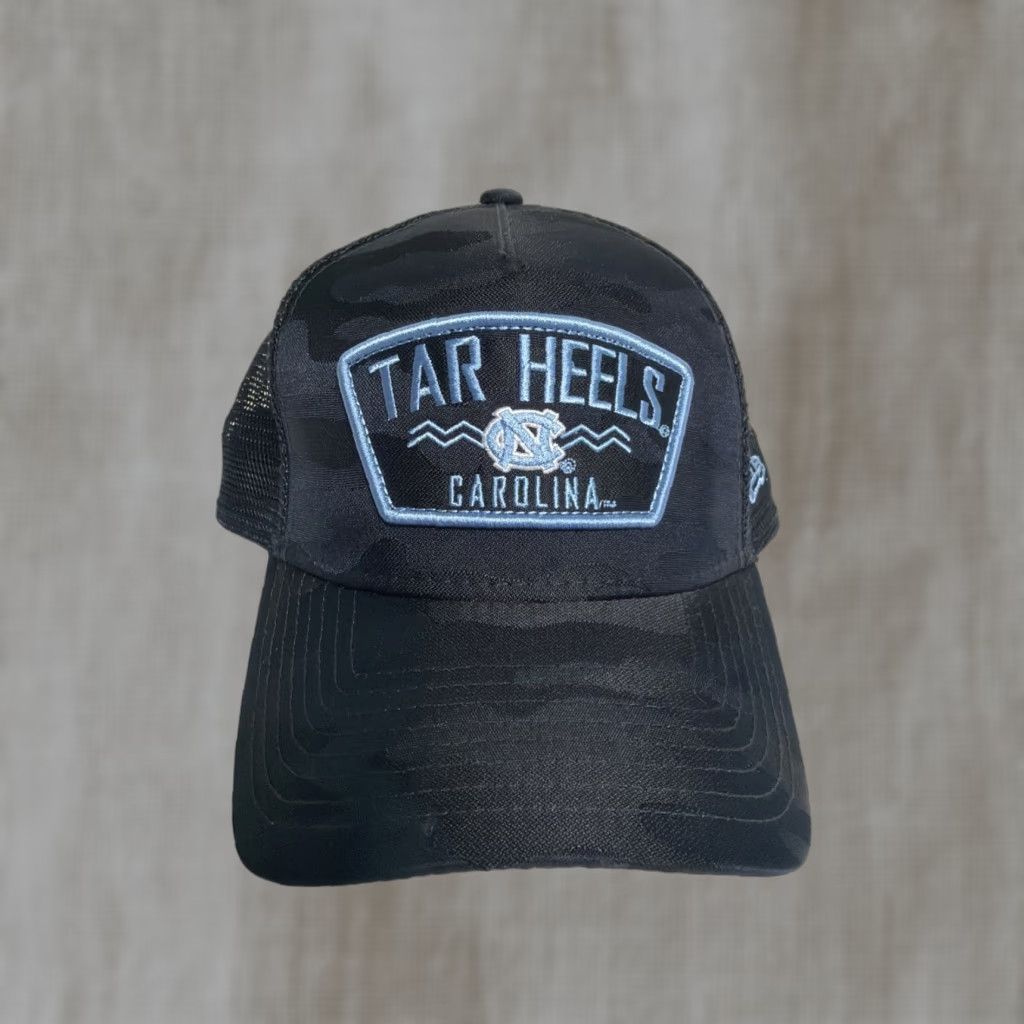 New Era New Era 9forty Tar Heels Trucker Hat Navy Camo Adjustable Men One Size Multicolor North Carolina Mens Hats Size ONE SIZE - 1 Thumbnail