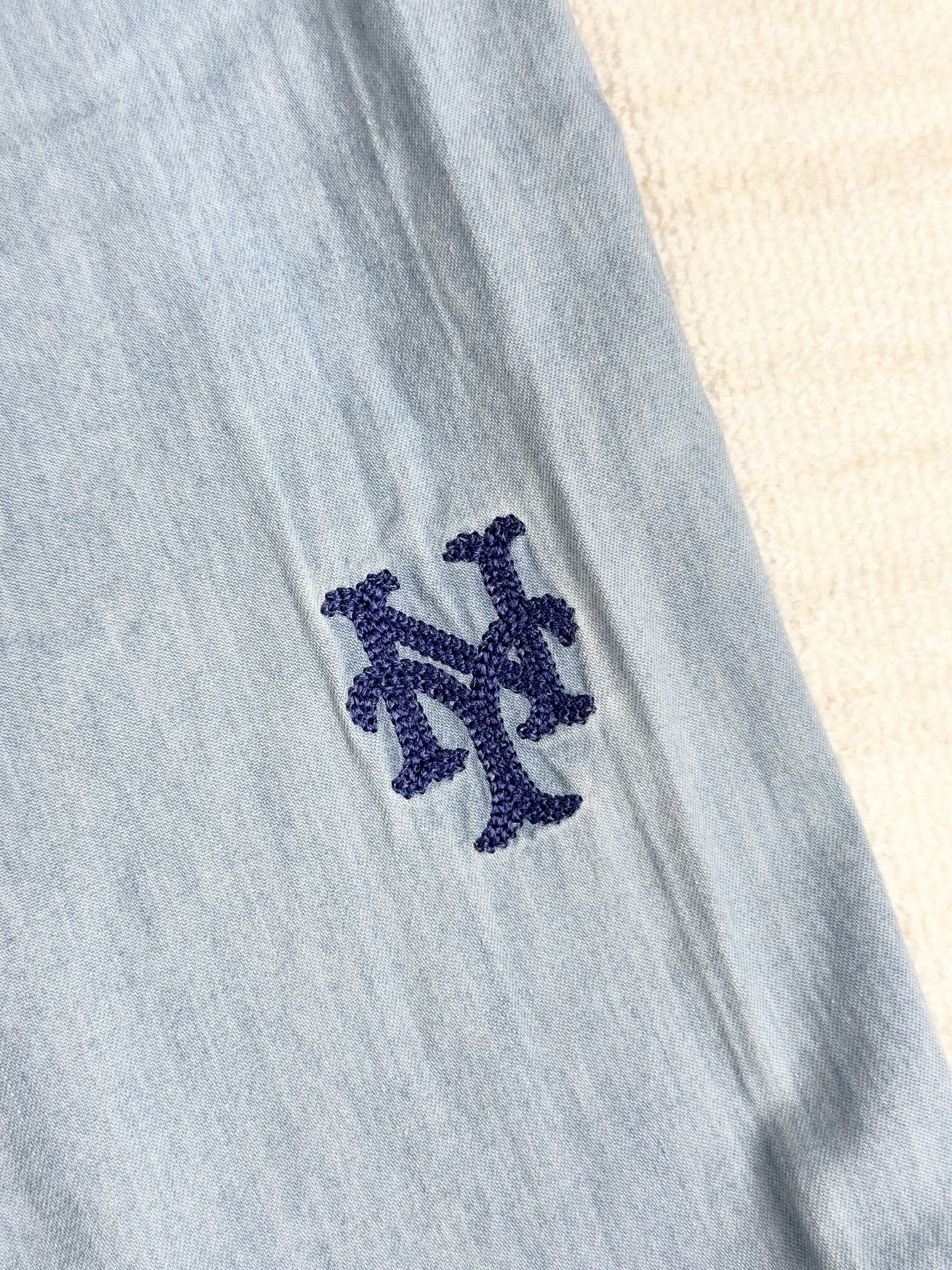 Aime Leon Dore New York Mets chambray shirt S Size US S / EU 44-46 / 1 - 6 Thumbnail