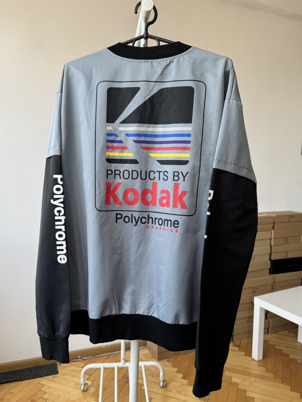 Japanese Brand × Kodak × Vintage 80s Vintage Kodak Polychrome Promotion Japan Light Jacket Size US XL / EU 56 / 4 - 1 Thumbnail