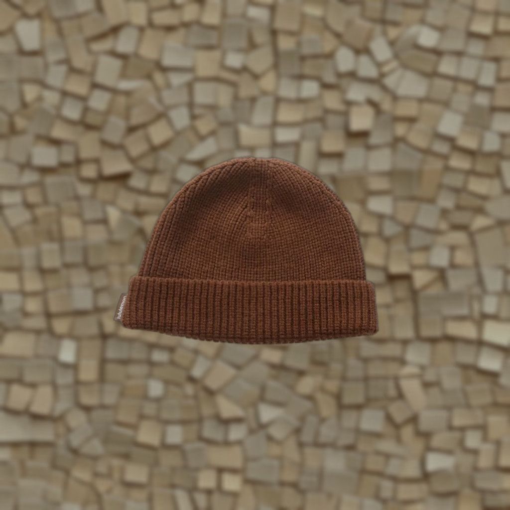 Lululemon Lululemon Wool Blend Ribbed Brown Knit Beanie Hat O/S 2022 Women Activewear Winter Hat Beanie Brown Logo Knit Wool Blend Beanie Women O/S 2022 Size ONE SIZE - 1 Thumbnail