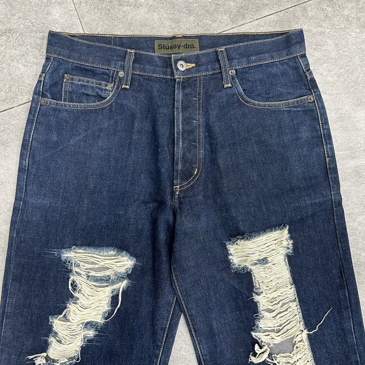 Stussy Stussy Denim Pants Distressed Size US 32 / EU 48 - 7 Thumbnail