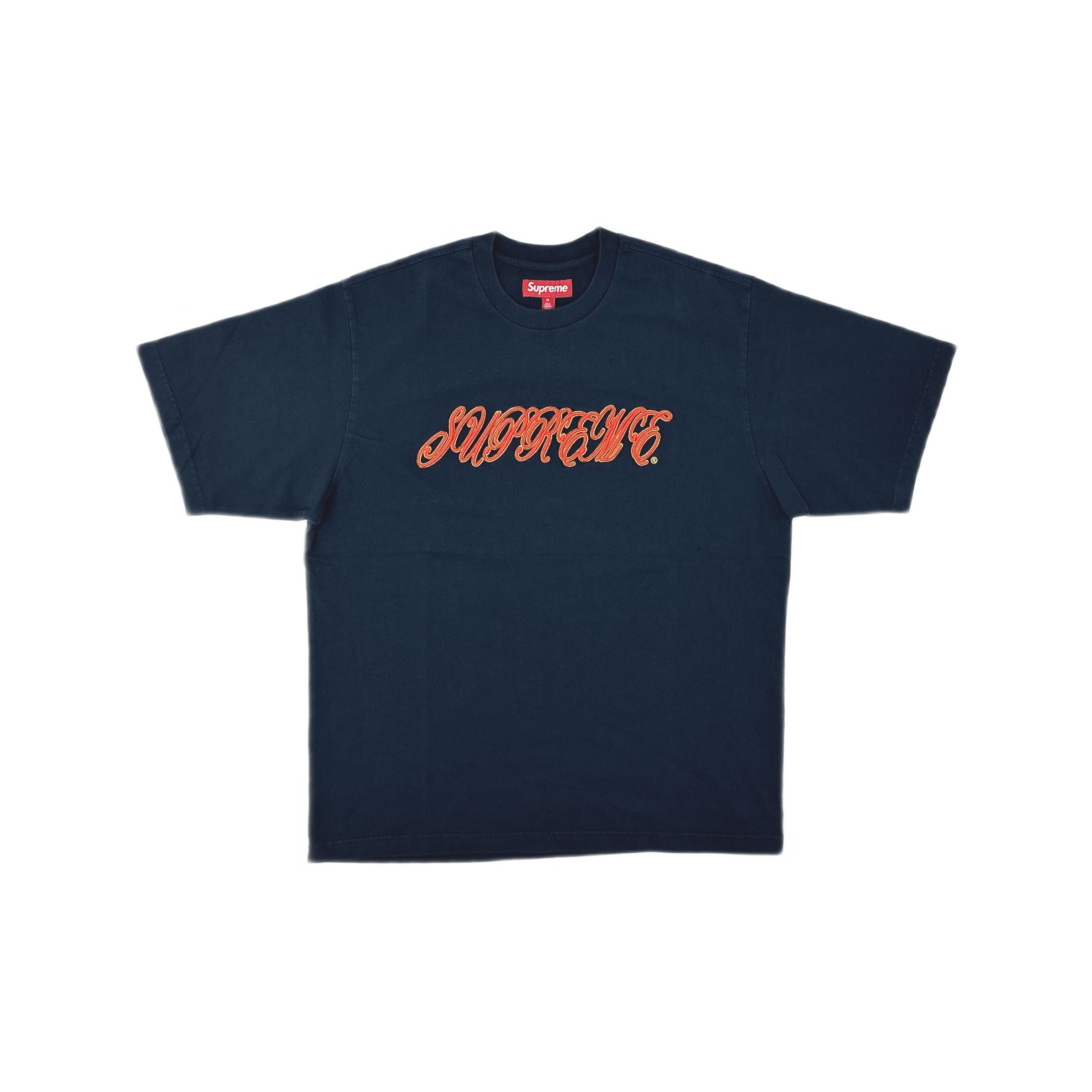 Supreme Supreme Raised Script Logo T-Shirt Size M Size US M / EU 48-50 / 2 - 1 Thumbnail