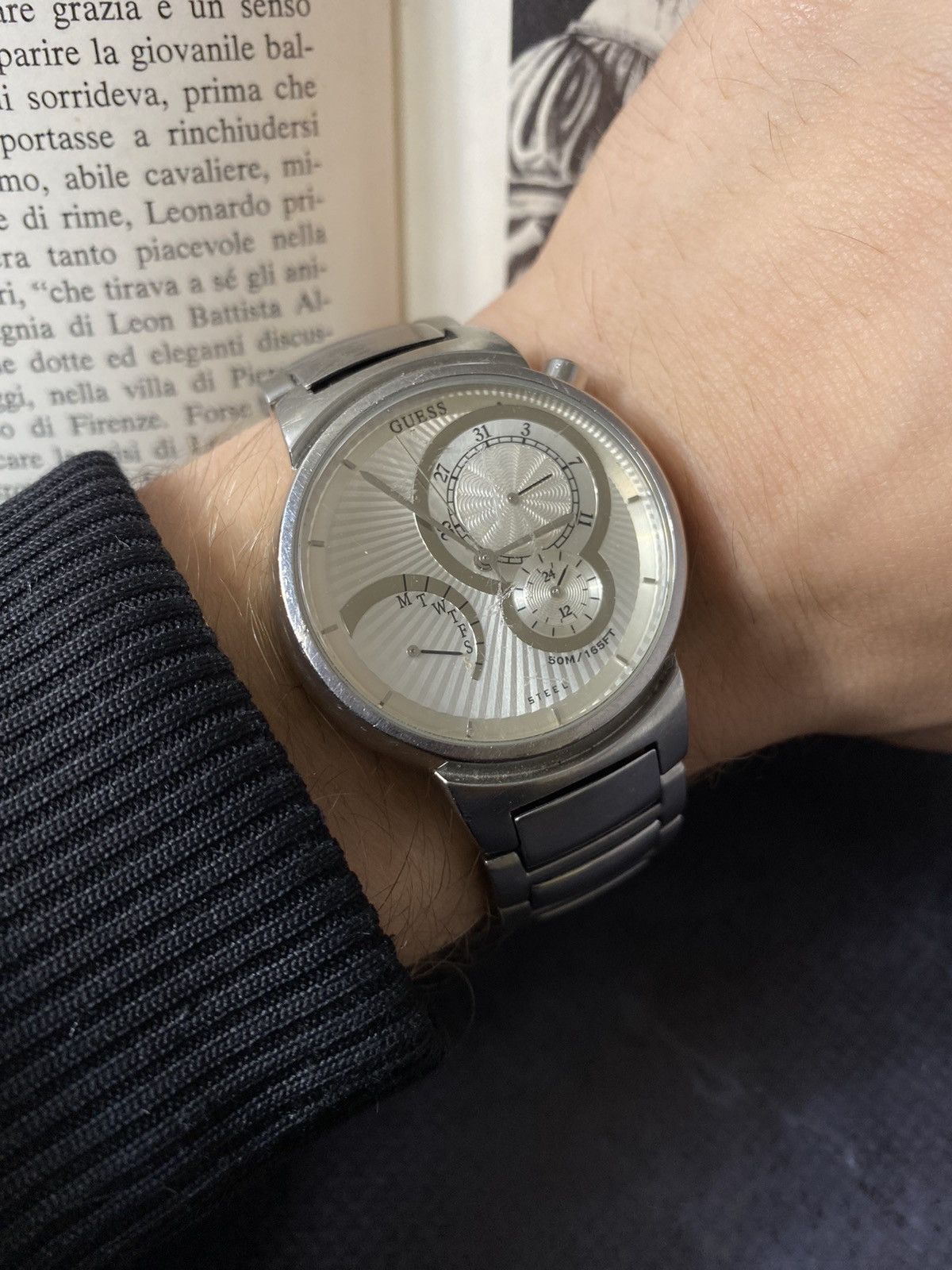 Guess Guess Steel Watch: Stylish Multi-Function Timepiece Size ONE SIZE - 3 Thumbnail