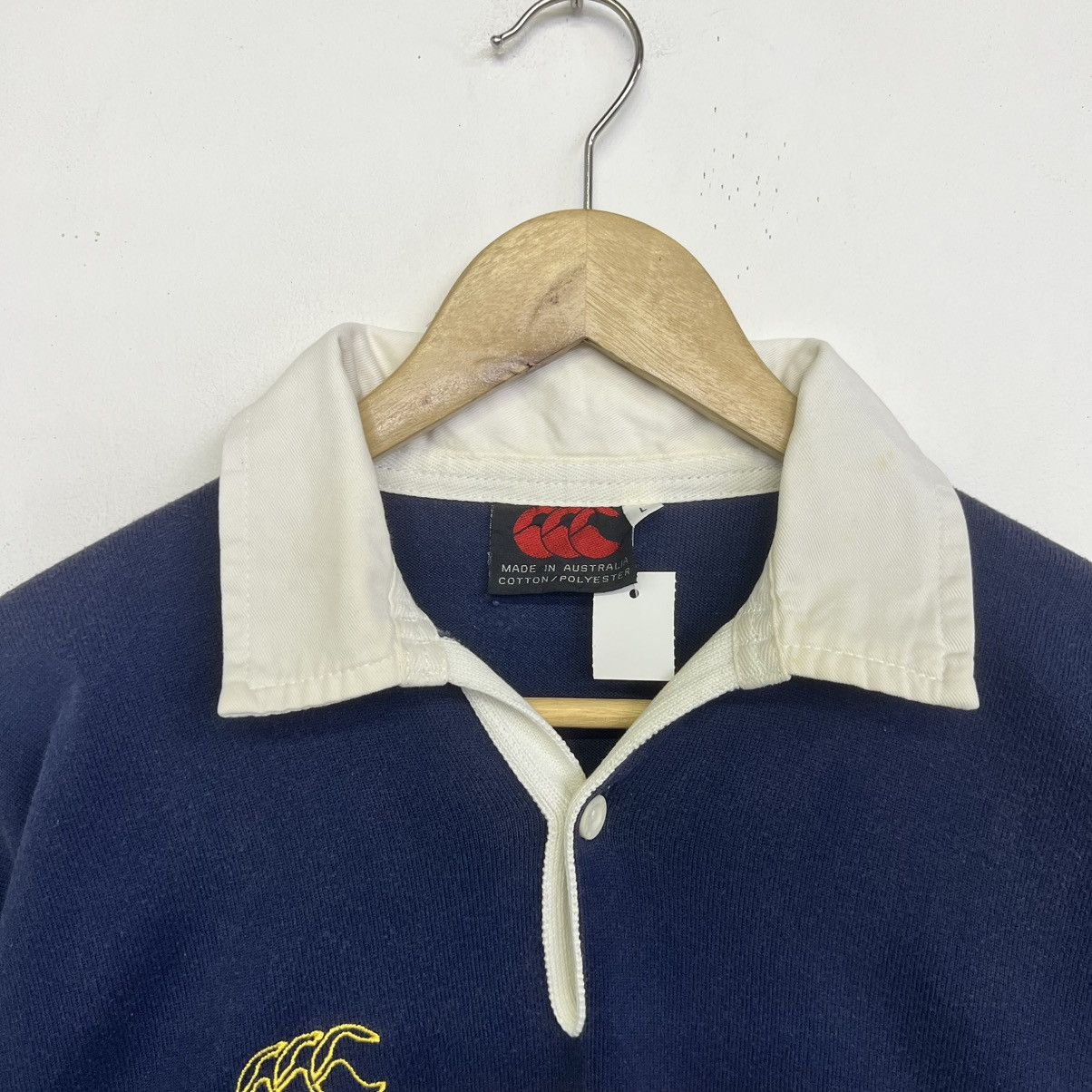 Canterbury of New Zealand Vintage 90s Canterbury Australia striped Rugby Polo Shirt Size US L / EU 52-54 / 3 - 6 Thumbnail