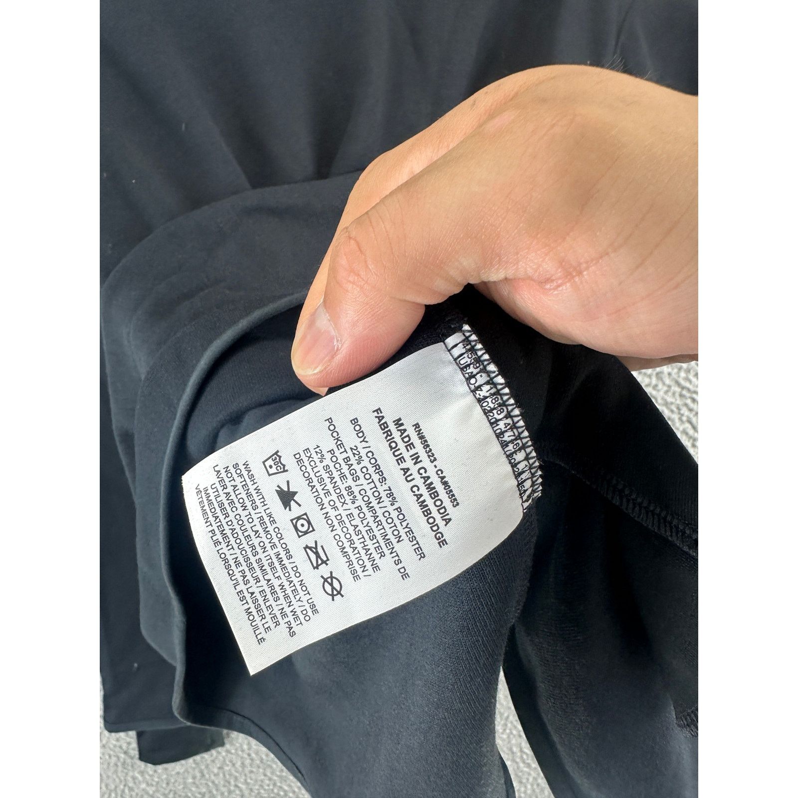 Nike Nike Maternity Sweatshirt Womens Extra Small Black Pregnancy Size XS / US 0-2 / IT 36-38 - 12 Thumbnail