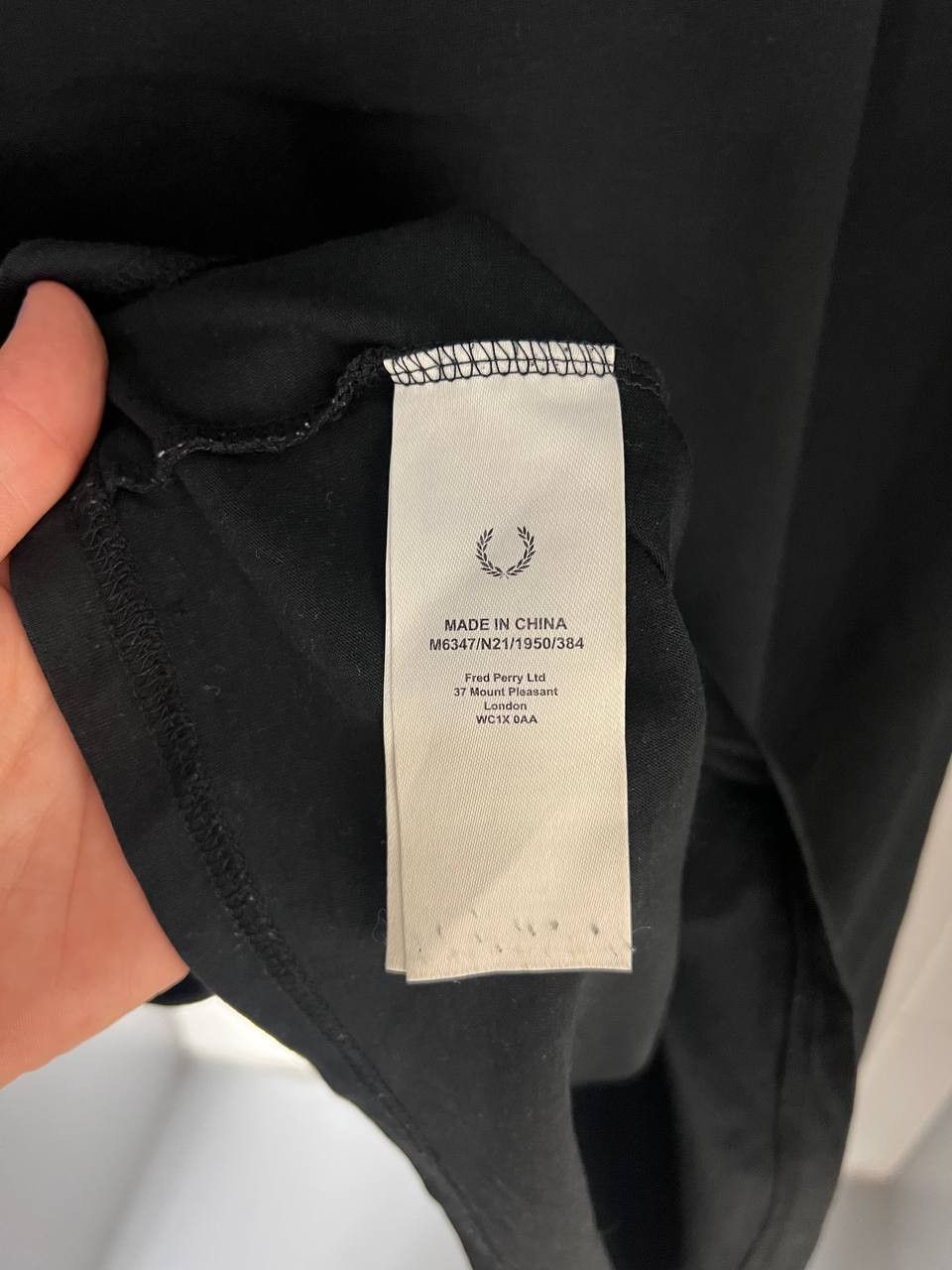 Fred Perry VINTAGE FRED PERRY CLASSIC MONOGRAM DESIGNER T-SHIRT CASUAL Size US L / EU 52-54 / 3 - 6 Thumbnail