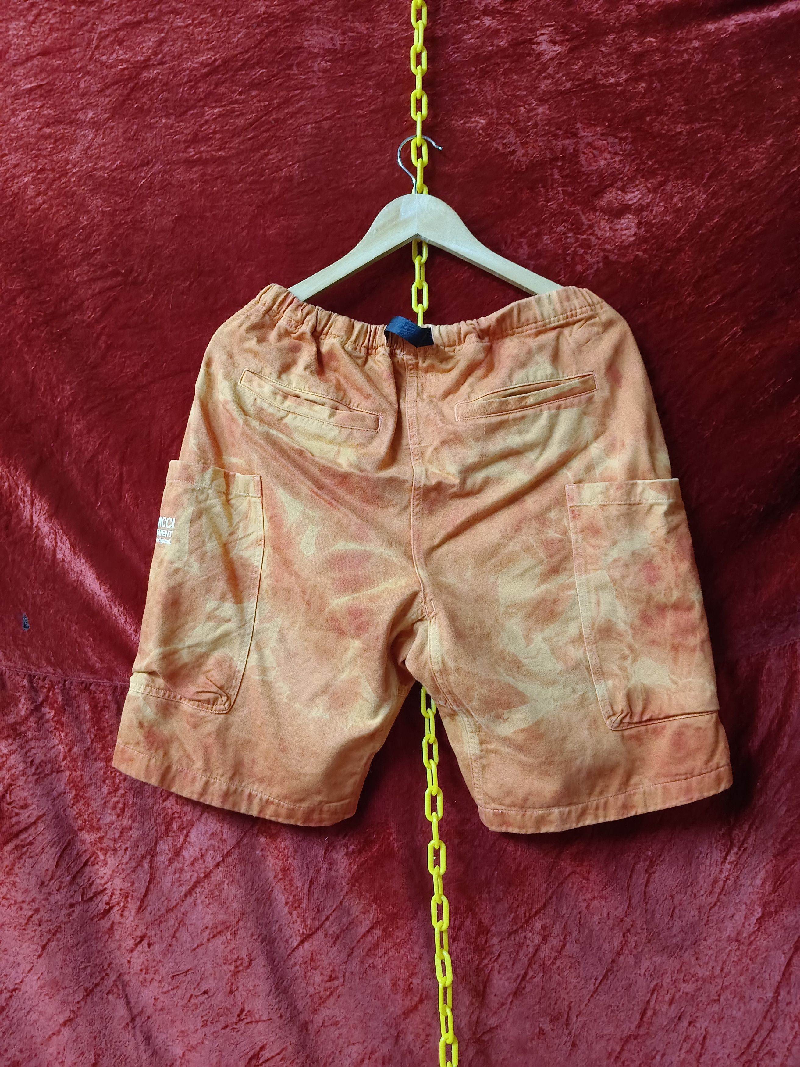 Neighborhood Gramicci Orange Tie-Dye Short Size US 34 / EU 50 - 7 Thumbnail