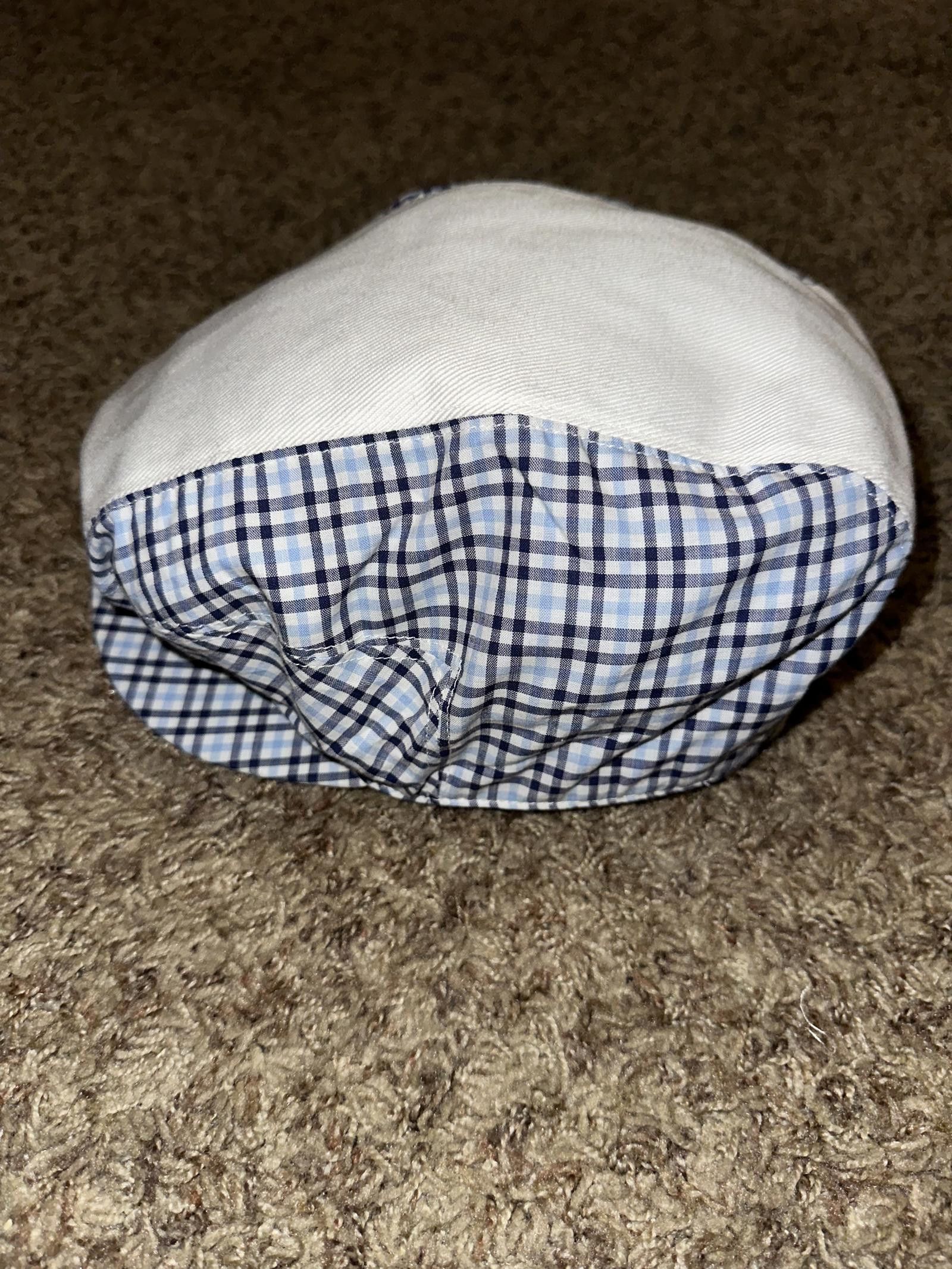 Nike VNTG Michael Jordan Plaid Newsboy Flat Golf Cap Sample 2005 Size ONE SIZE - 3 Thumbnail