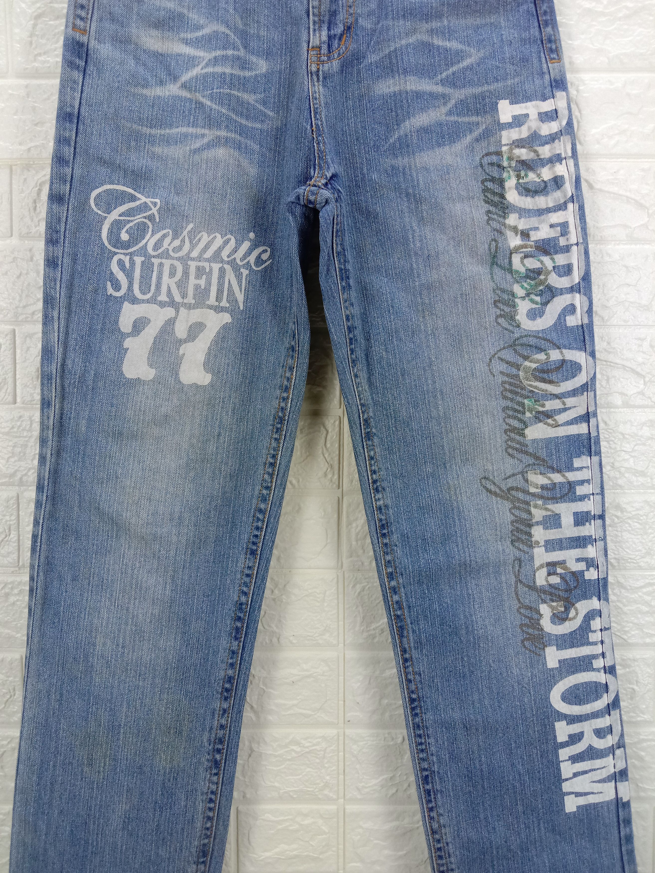 In The Attic Vintage In The Attic Patched Surf Style Jeans Size US 30 / EU 46 - 4 Thumbnail