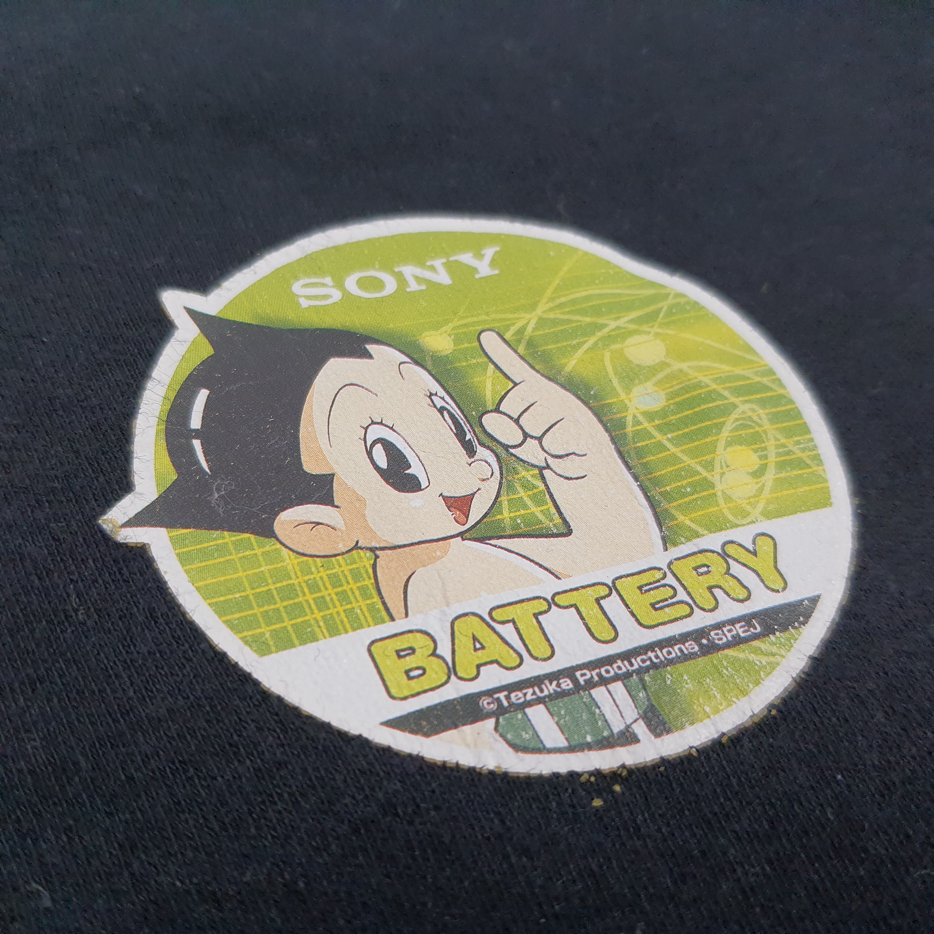 Japanese Brand × Sony × Vintage Vintage Sony Astro Boy Battery Japan Brand Tshirt Size US M / EU 48-50 / 2 - 4 Thumbnail
