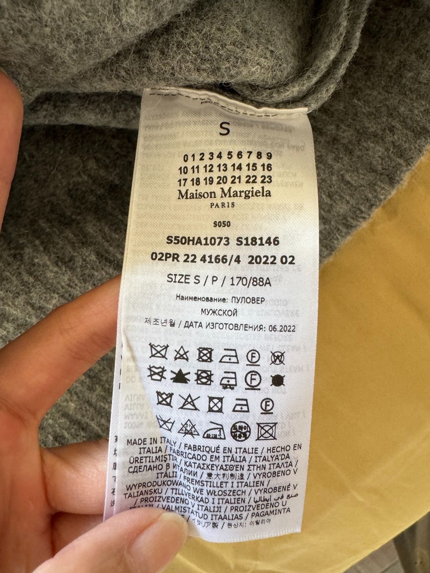 Maison Margiela Maison Margiela Wool sweater 2501-Nextarrow Size US S / EU 44-46 / 1 - 3 Thumbnail