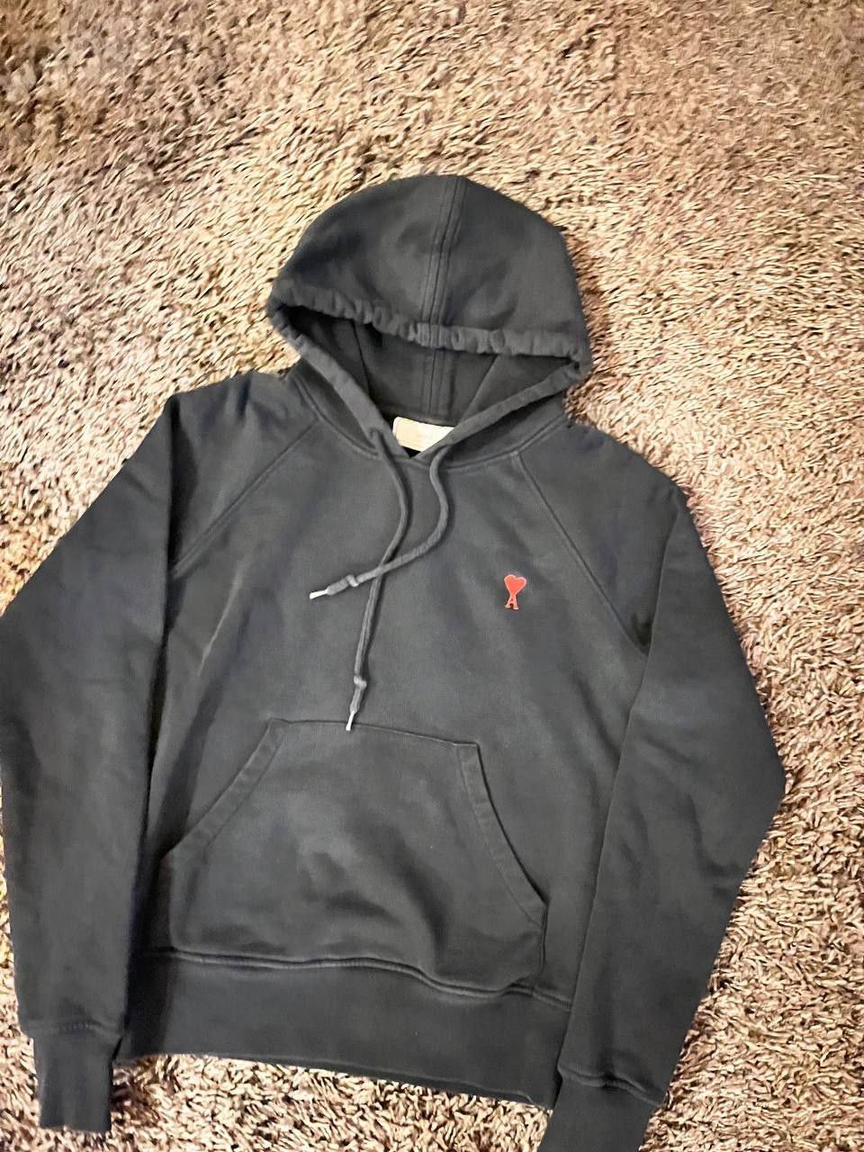 AMI AMI Paris Small Heart Logo Hoodie dark blue XS Size US XS / EU 42 / 0 - 2 Thumbnail