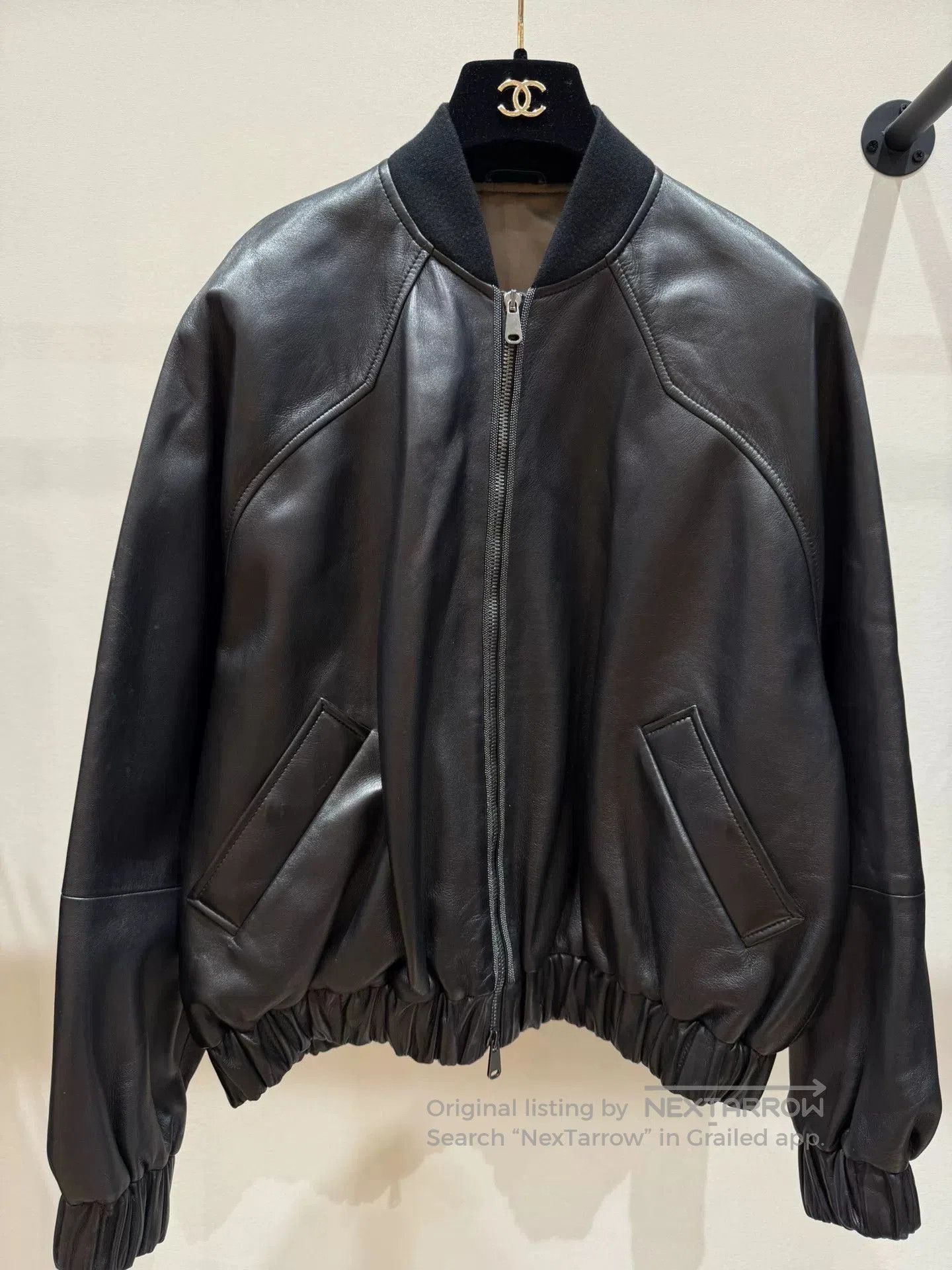 Brunello Cucinelli Brunello Cucinelli Black Leather Jacket. Size US XS / EU 42 / 0 - 1 Thumbnail