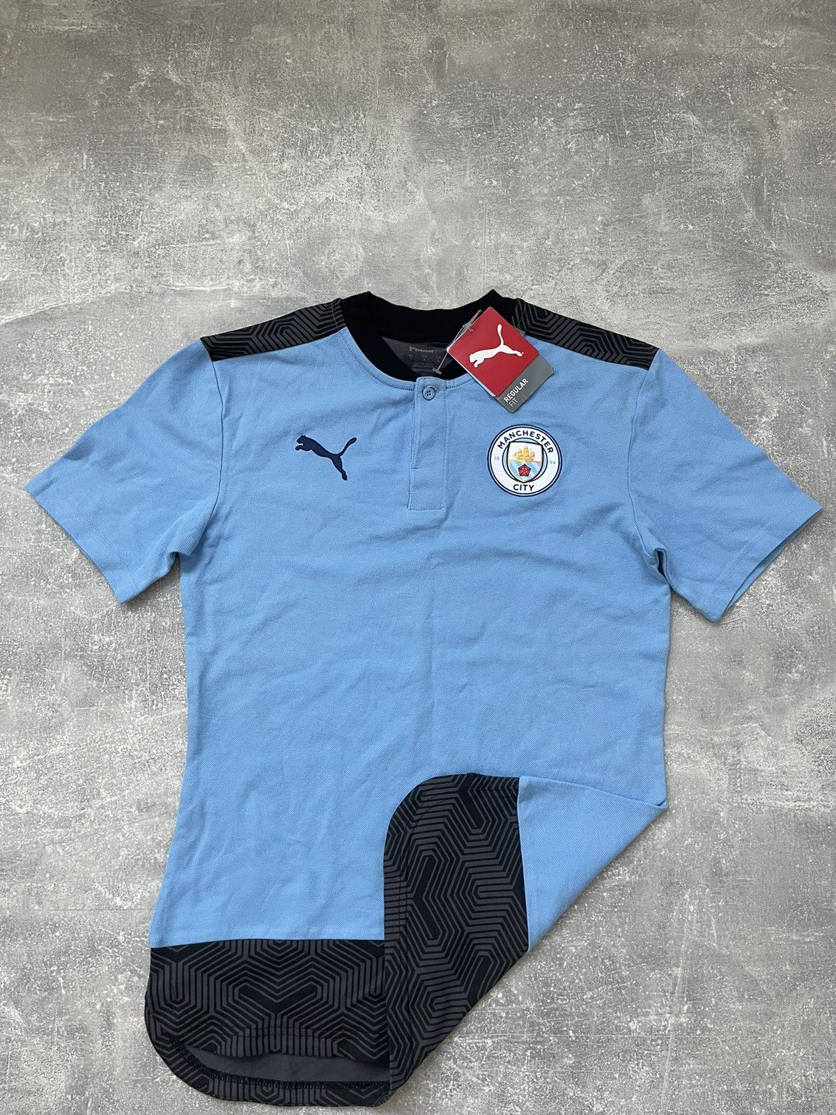 Puma Puma Manchester City Soccer Polo Size US S / EU 44-46 / 1 - 1 Thumbnail