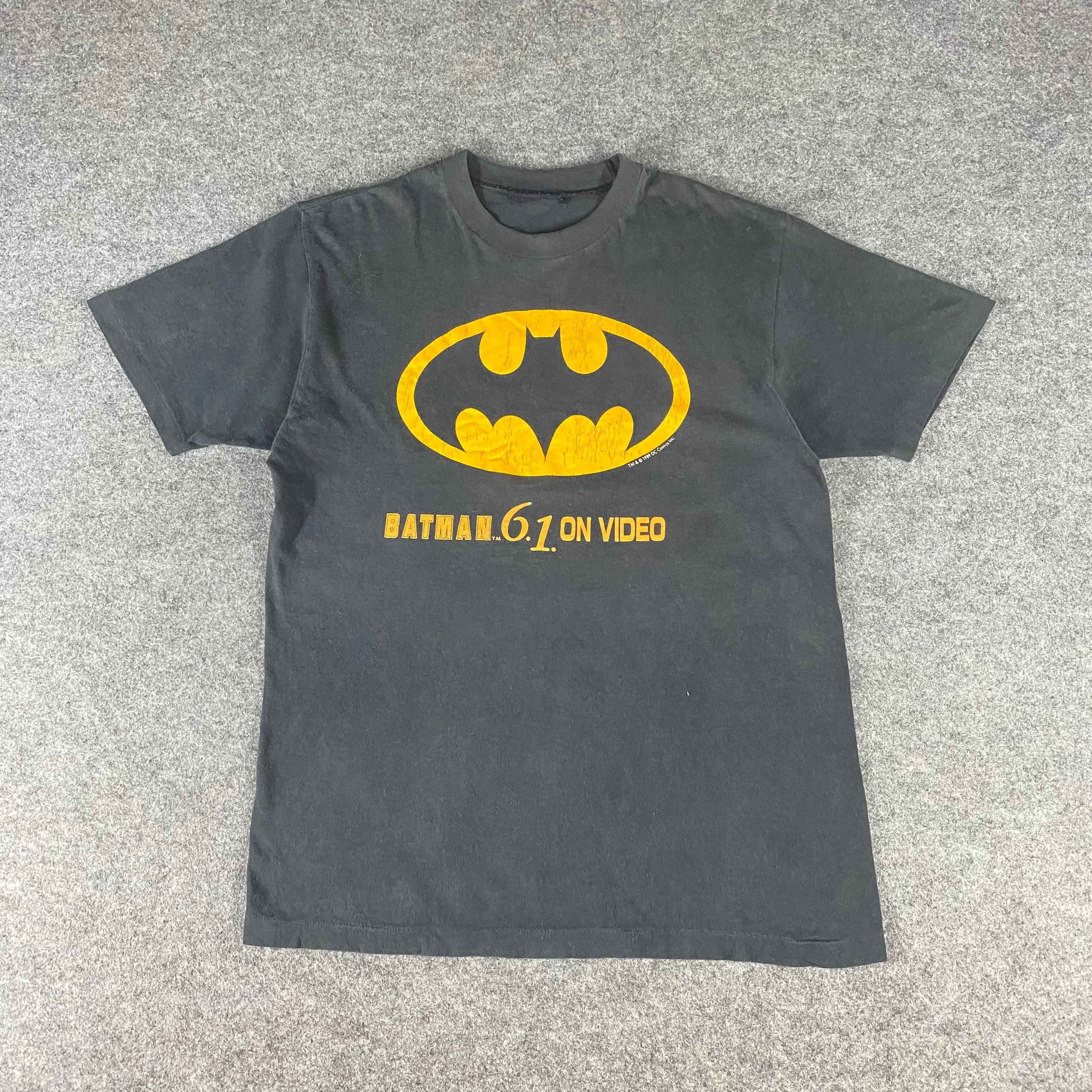 Vintage Vintage 80s Batman Promo Movie Tshirt Size US M / EU 48-50 / 2 - 1 Thumbnail