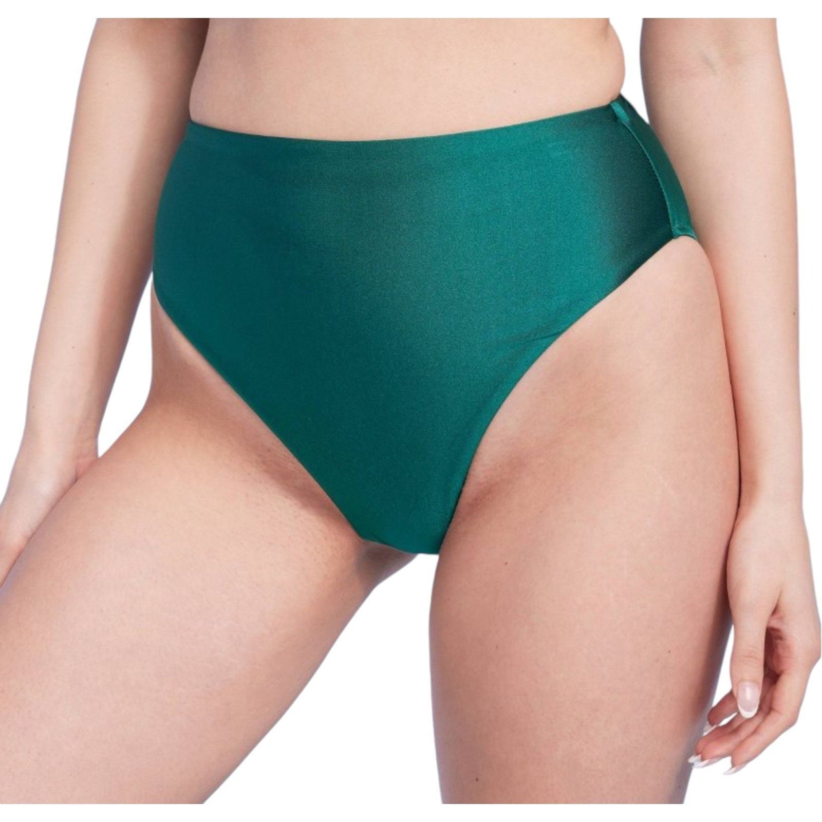 Other Shade & Shore-Women's High Waist High Leg Cheeky Bikini Bott Size ONE SIZE - 1 Thumbnail