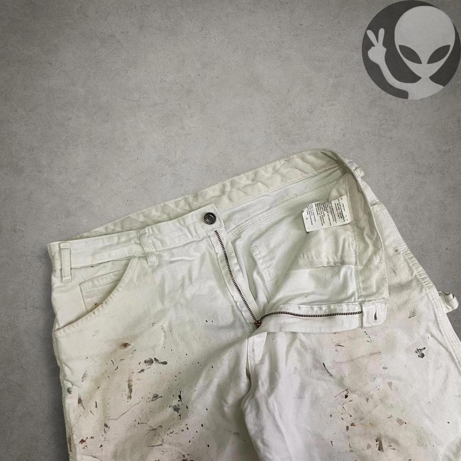 Dickies Dickies Carpenter Shorts 36 white casual workwear Size US 36 / EU 52 - 6 Thumbnail