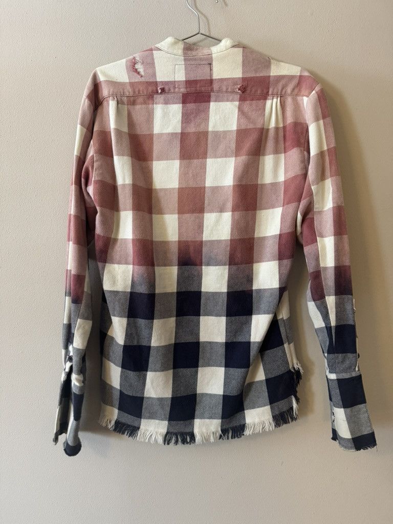 Greg Lauren Beach faded navy/white buffalo check flannel Size US M / EU 48-50 / 2 - 8 Thumbnail