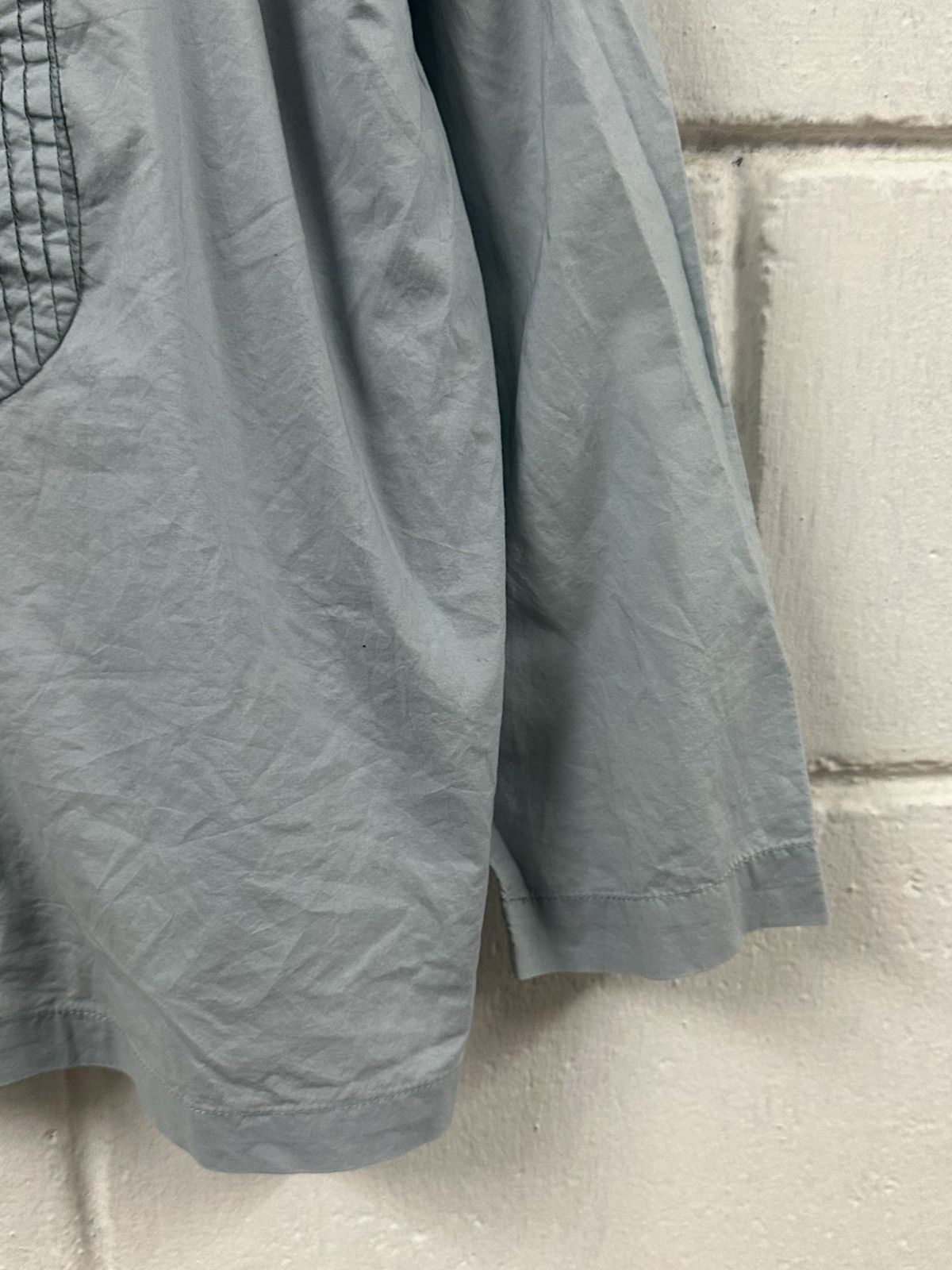 Ne-Net Ne-Net Issey Miyake Ruffle Side Button L/S Shirt Size US L / EU 52-54 / 3 - 8 Thumbnail