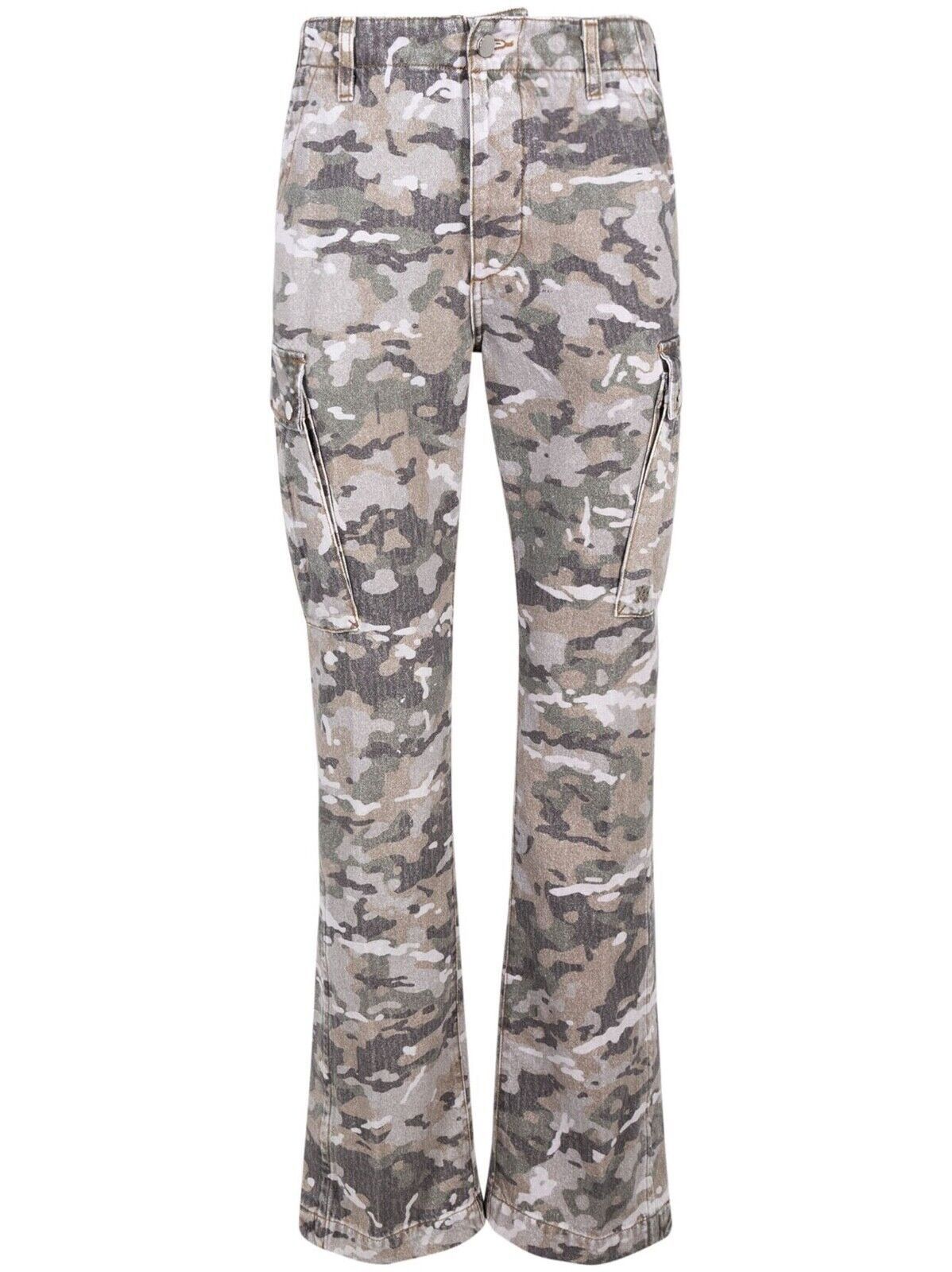 Amiri Amiri M65 Camo Cargo Kick Flare Jeans size 32 Size US 32 / EU 48 - 10 Thumbnail