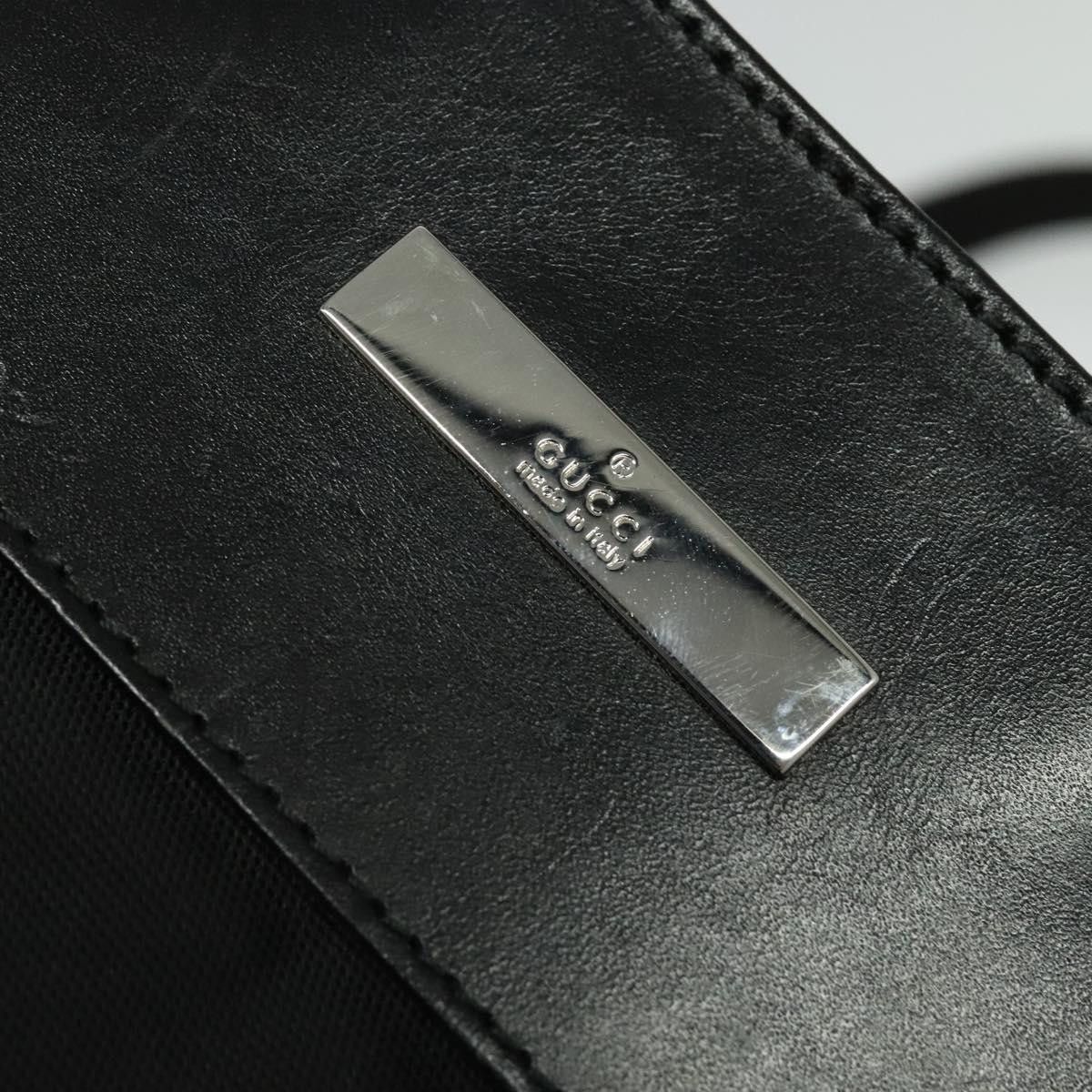Gucci GUCCI Shoulder Bag Nylon Black Silver 019 019 Size ONE SIZE - 14 Thumbnail