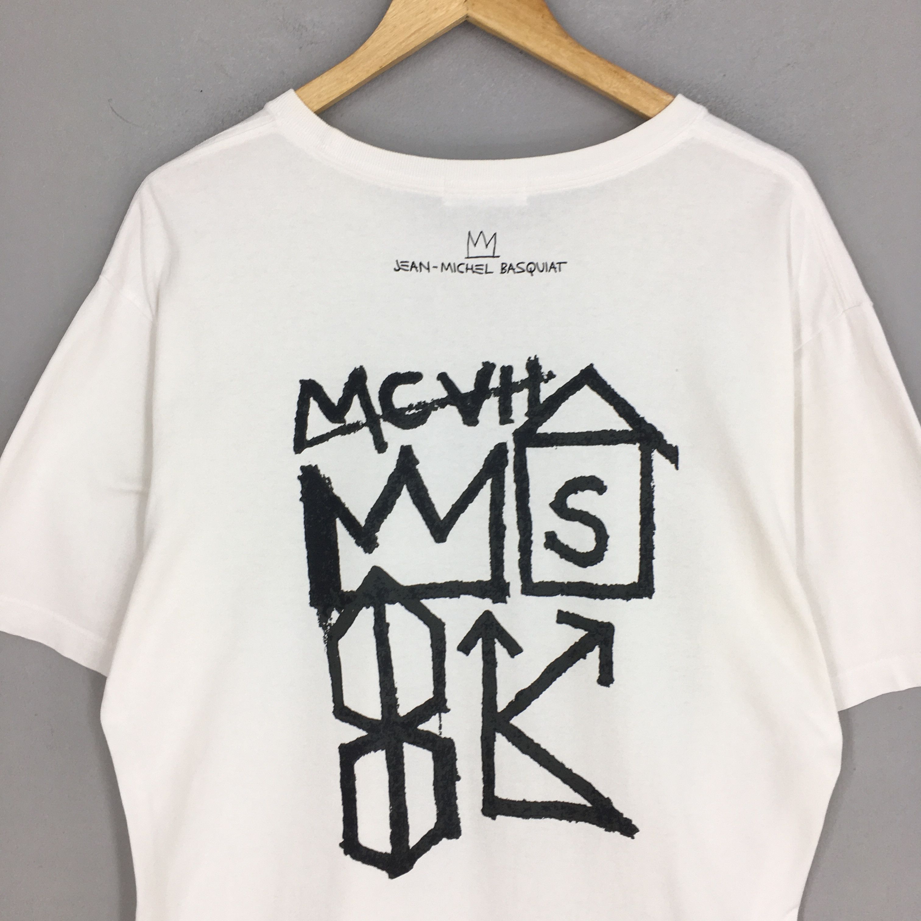 Jean-Michel Basquiat Vintage Jean Michel Basquiat MCVII King Pop Art T shirt XL Size US XL / EU 56 / 4 - 6 Thumbnail