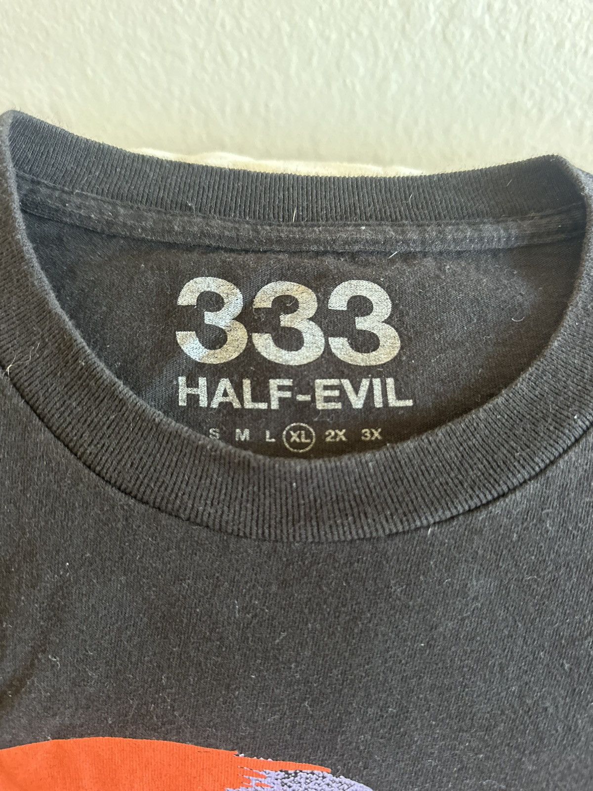 Half Evil Half Evil 4 Year Anniversary Black Skull Earth Red Purple Size US XL / EU 56 / 4 - 7 Thumbnail