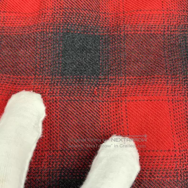 Balenciaga Balenciaga Red plaid cotton tie bow long sleeve shirt Size XS / US 0-2 / IT 36-38 - 8 Thumbnail