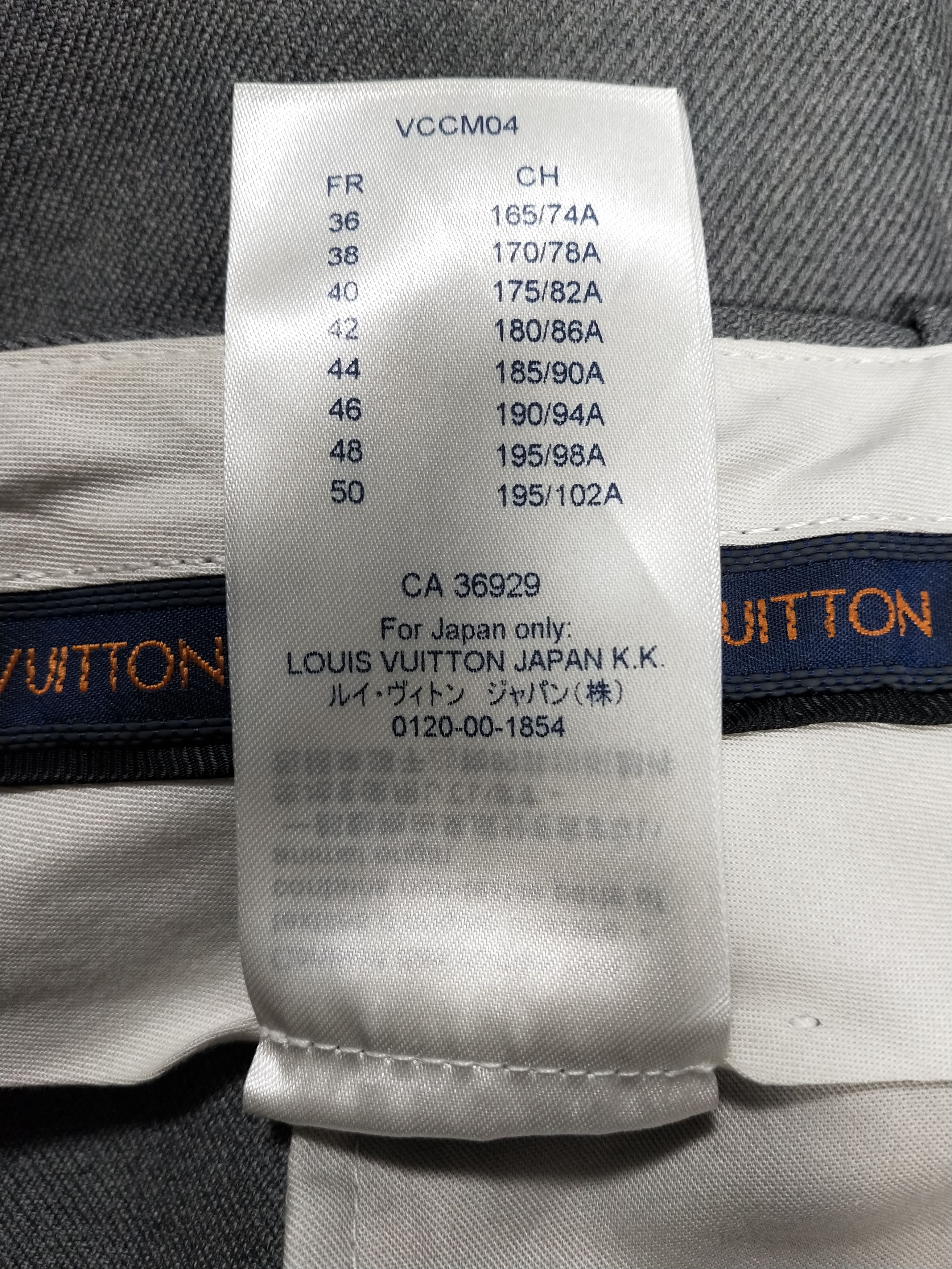 Louis Vuitton Wool Tailored Trousers Size US 33 - 8 Thumbnail