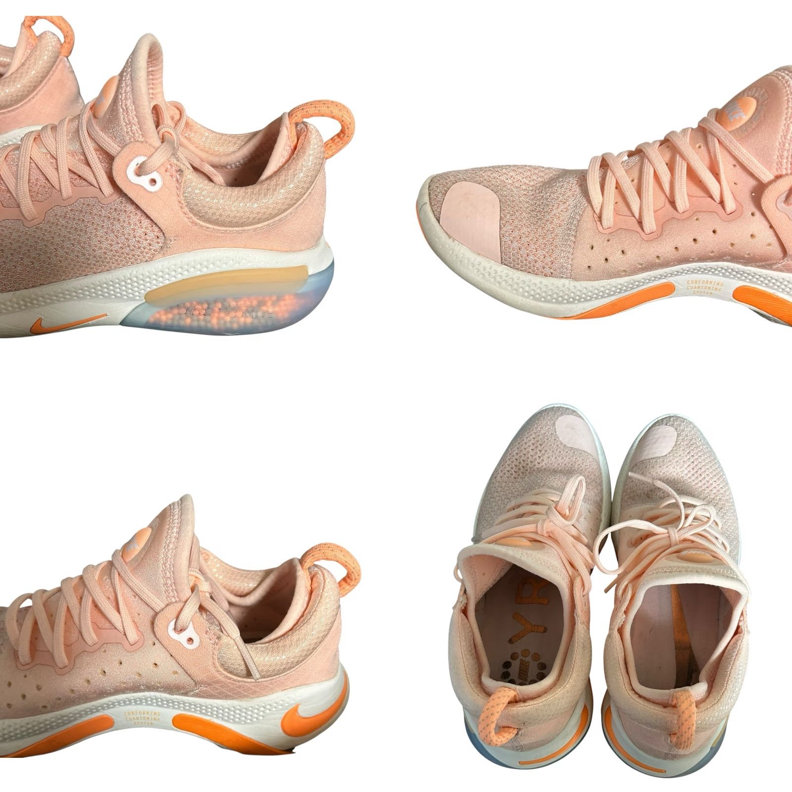 Nike Nike Women's Joyride Run FK Flyknit Pink Orange Running Shoe AQ2731-601 Size 8.5 Size US 9 / IT 39 - 9 Thumbnail